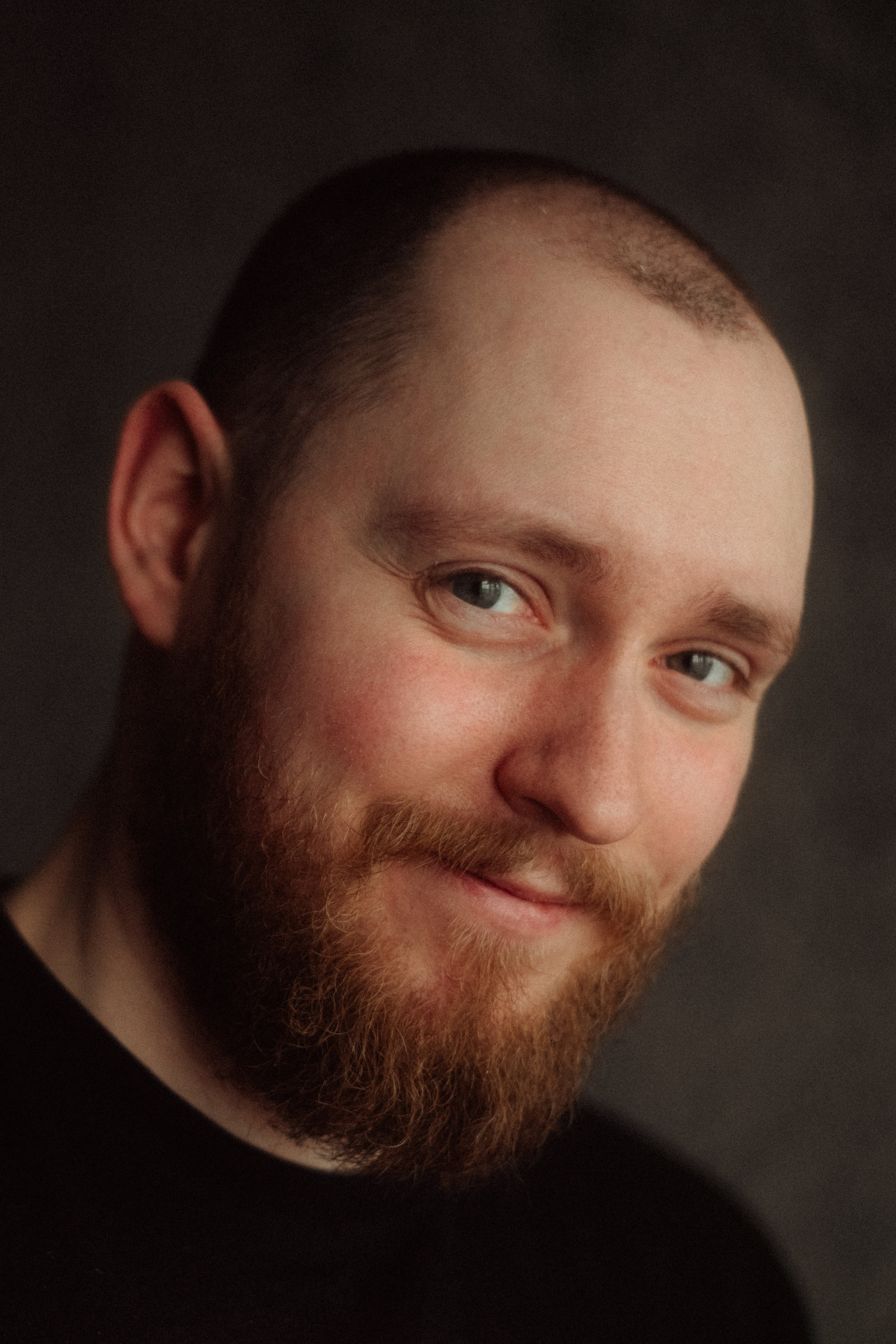 Портретная фотосессия в квартире, автопортрет