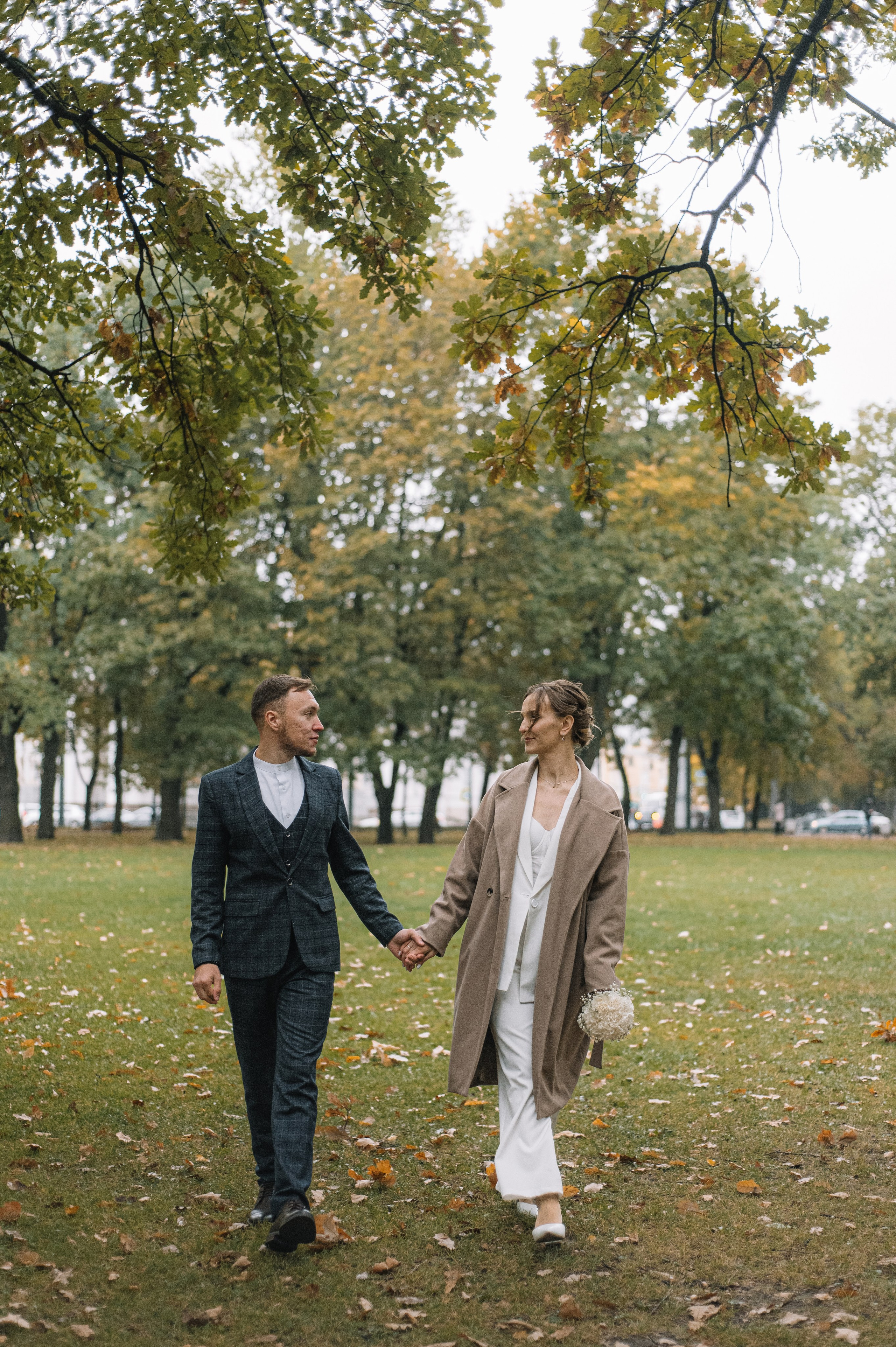 Свадебная прогулка Александра и Анастасии. Семейный и свадебный фотограф в Санкт-Петербурге Юлия Мельникова