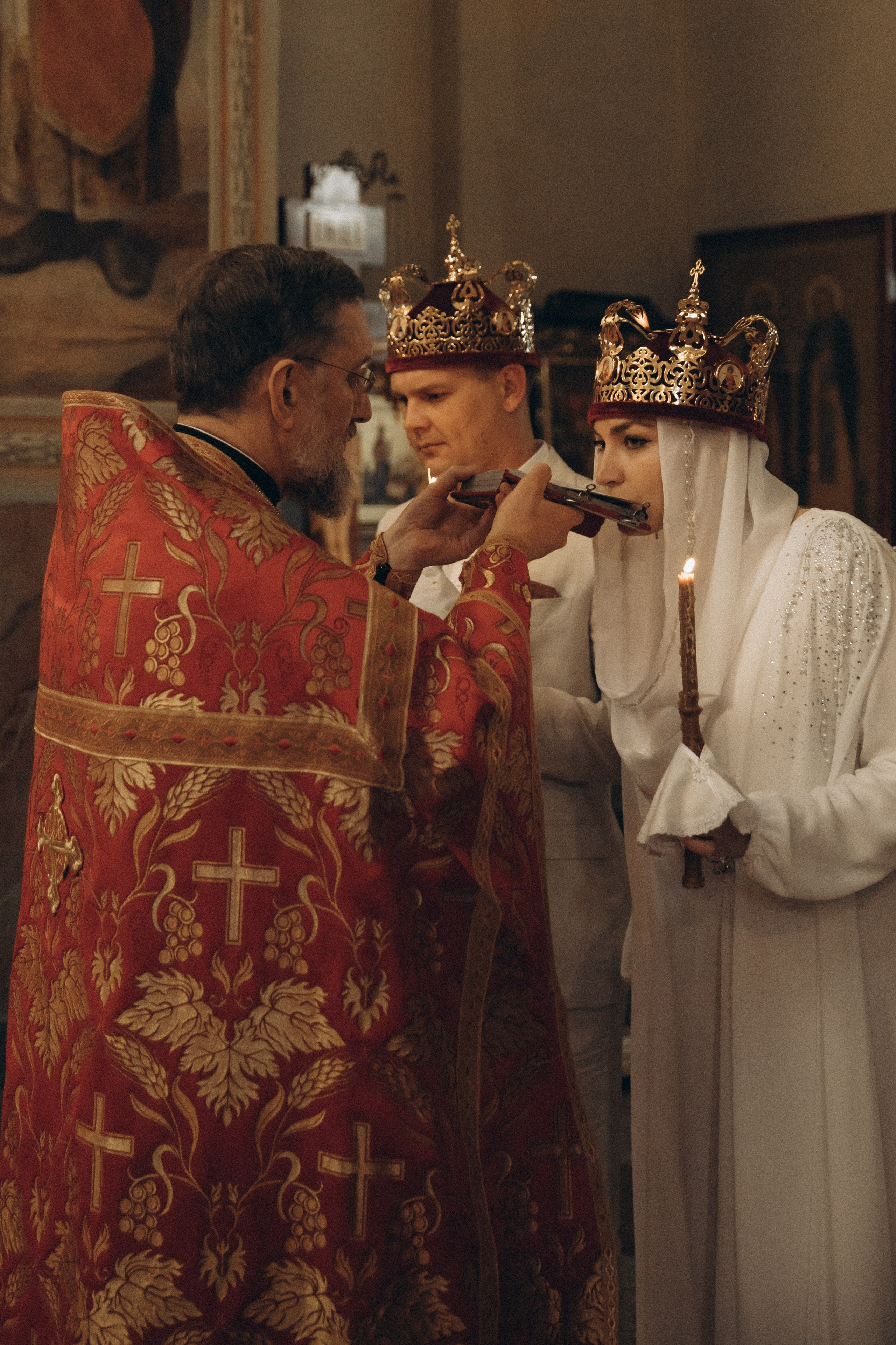 Венчание. Семейный фотограф в Москве и Королеве Евгения Баукова