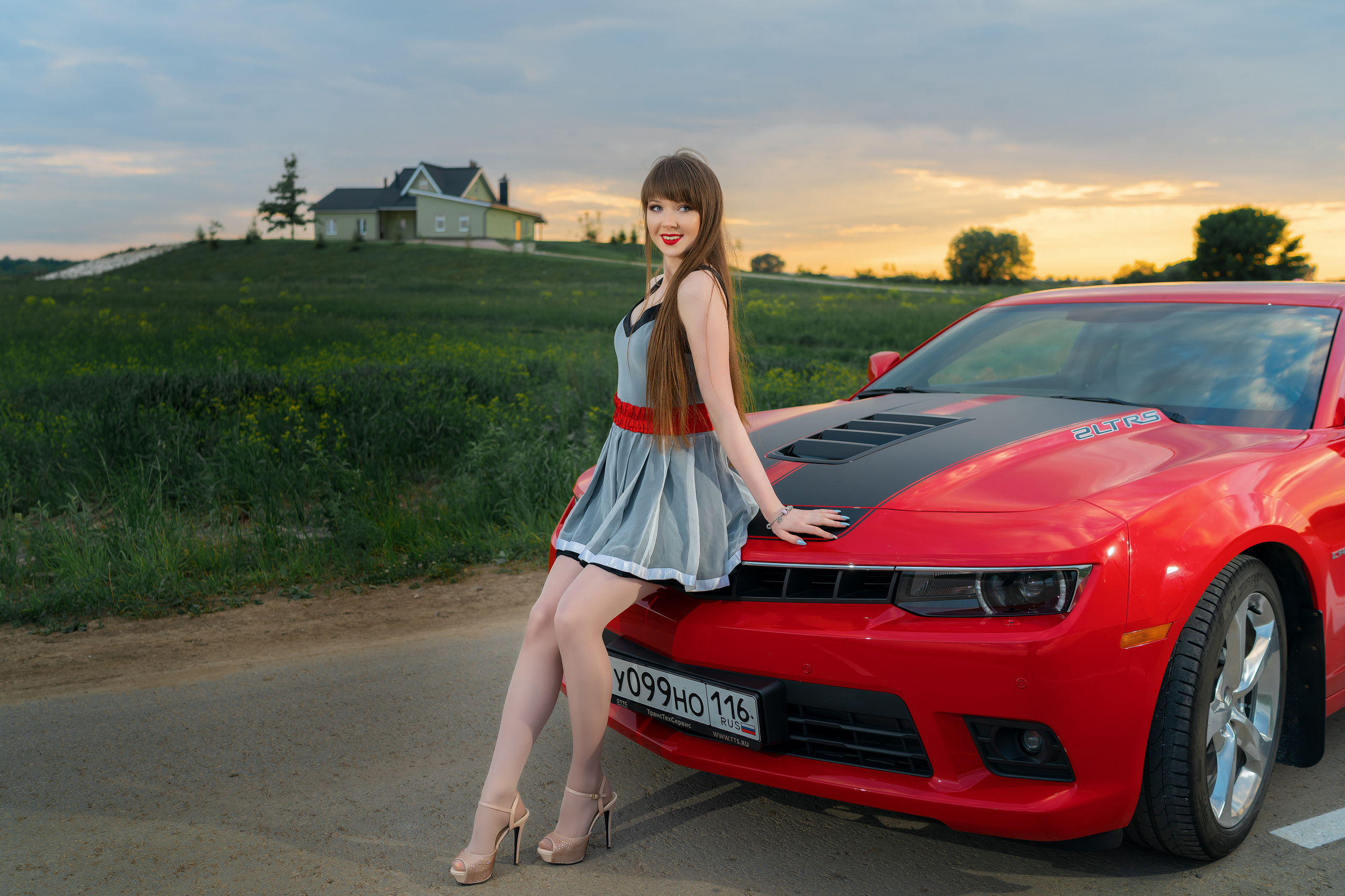 Яна и KAMARO. Фотограф Павел Шрайбикус