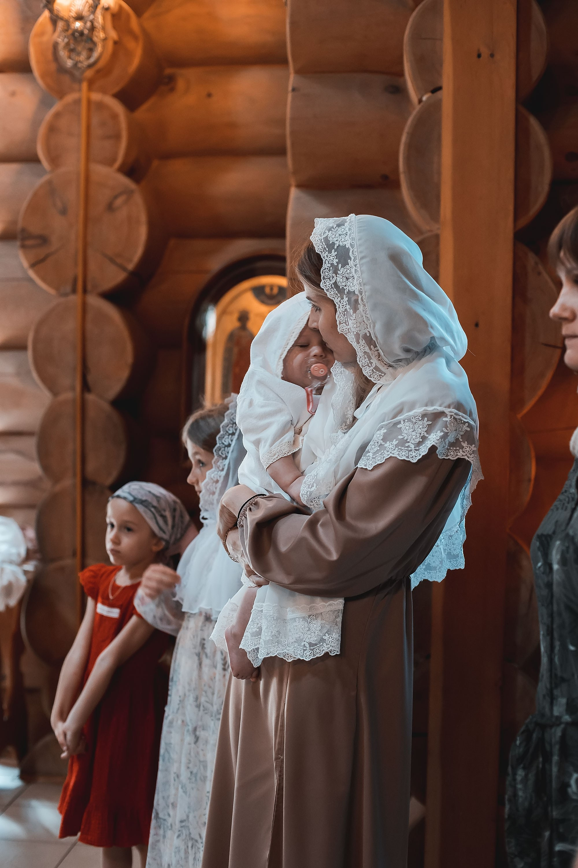 Крещение Ксении. Семейный, индивидуальный фотограф в Москве Ангели Марина