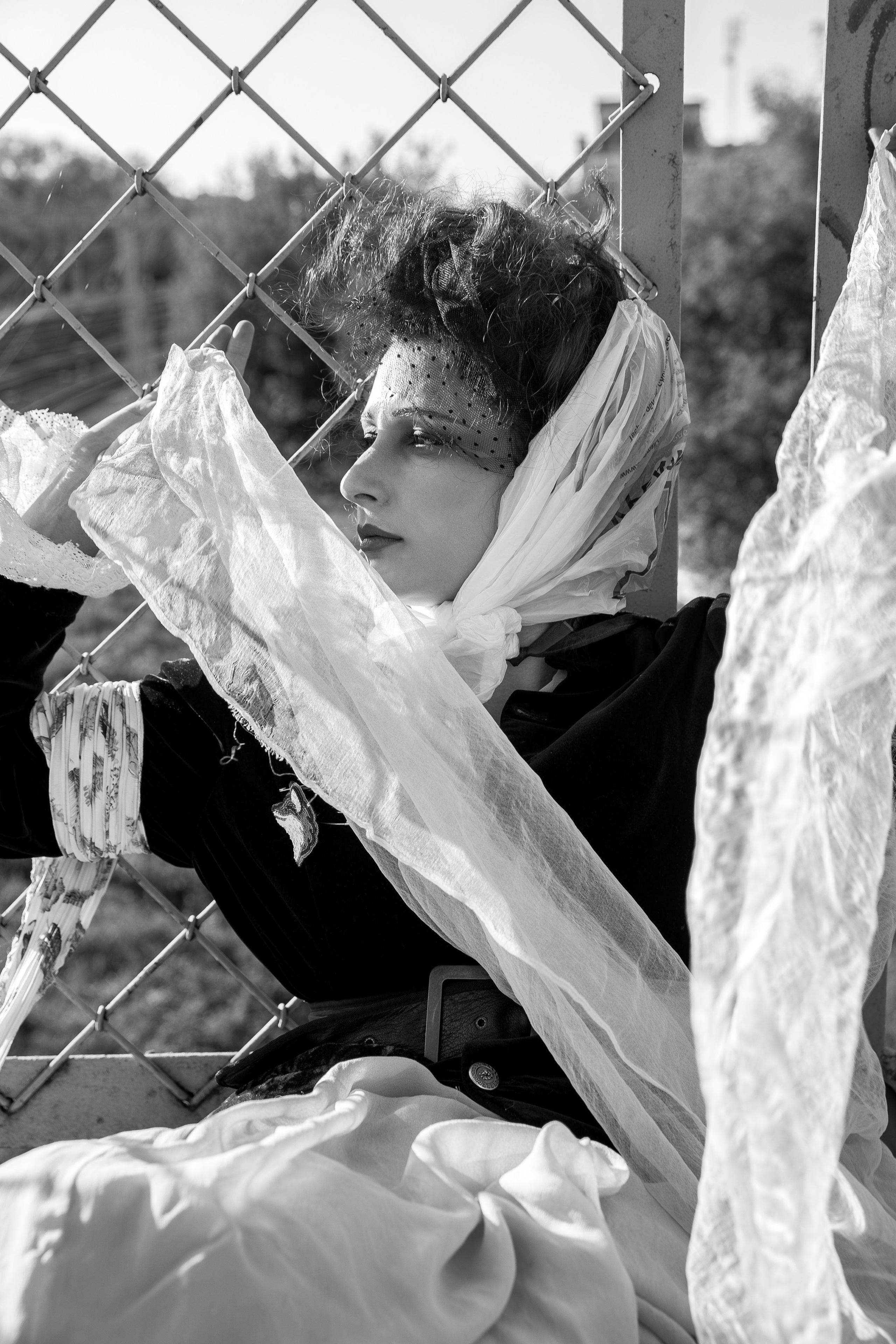 Джамиля. Творческая съемка во дворах Пролетарки. Фотограф в Твери Лагодная Яна