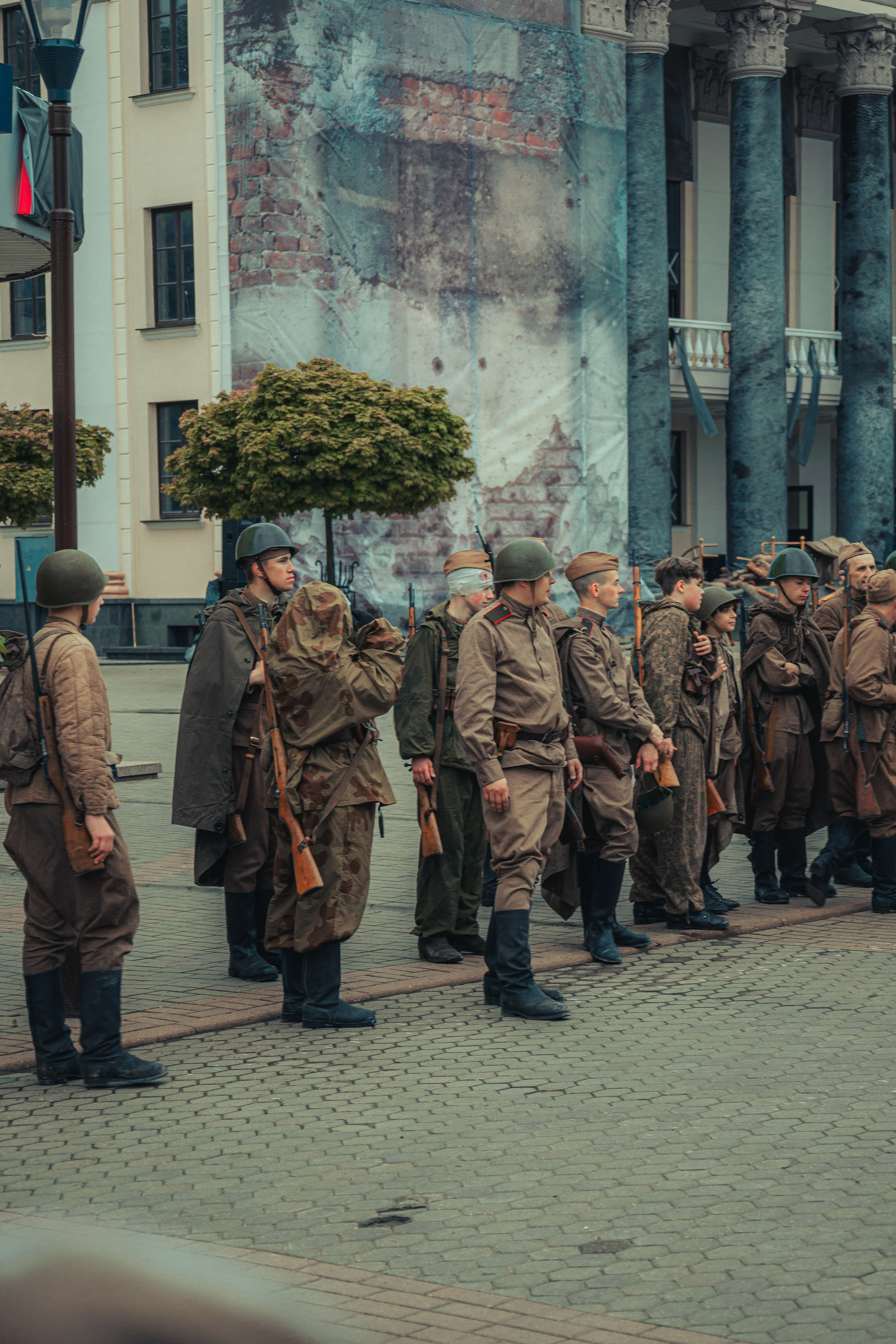 Реконструкция взятия рейхстага. Photographer Vladislav Voronovich