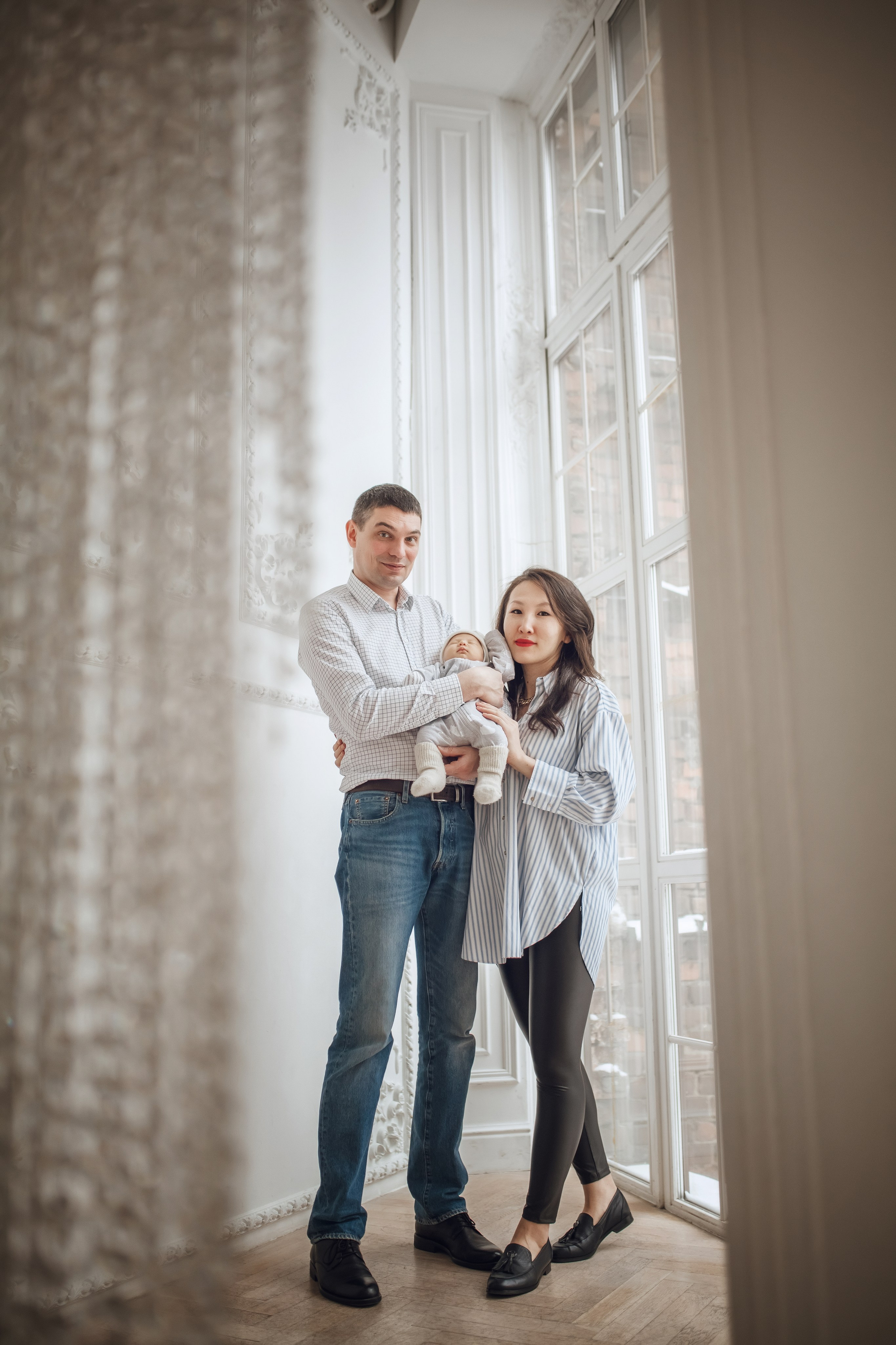 Ника, Родион и Рома. Фотограф на Крещение, семейный фотограф в Москве