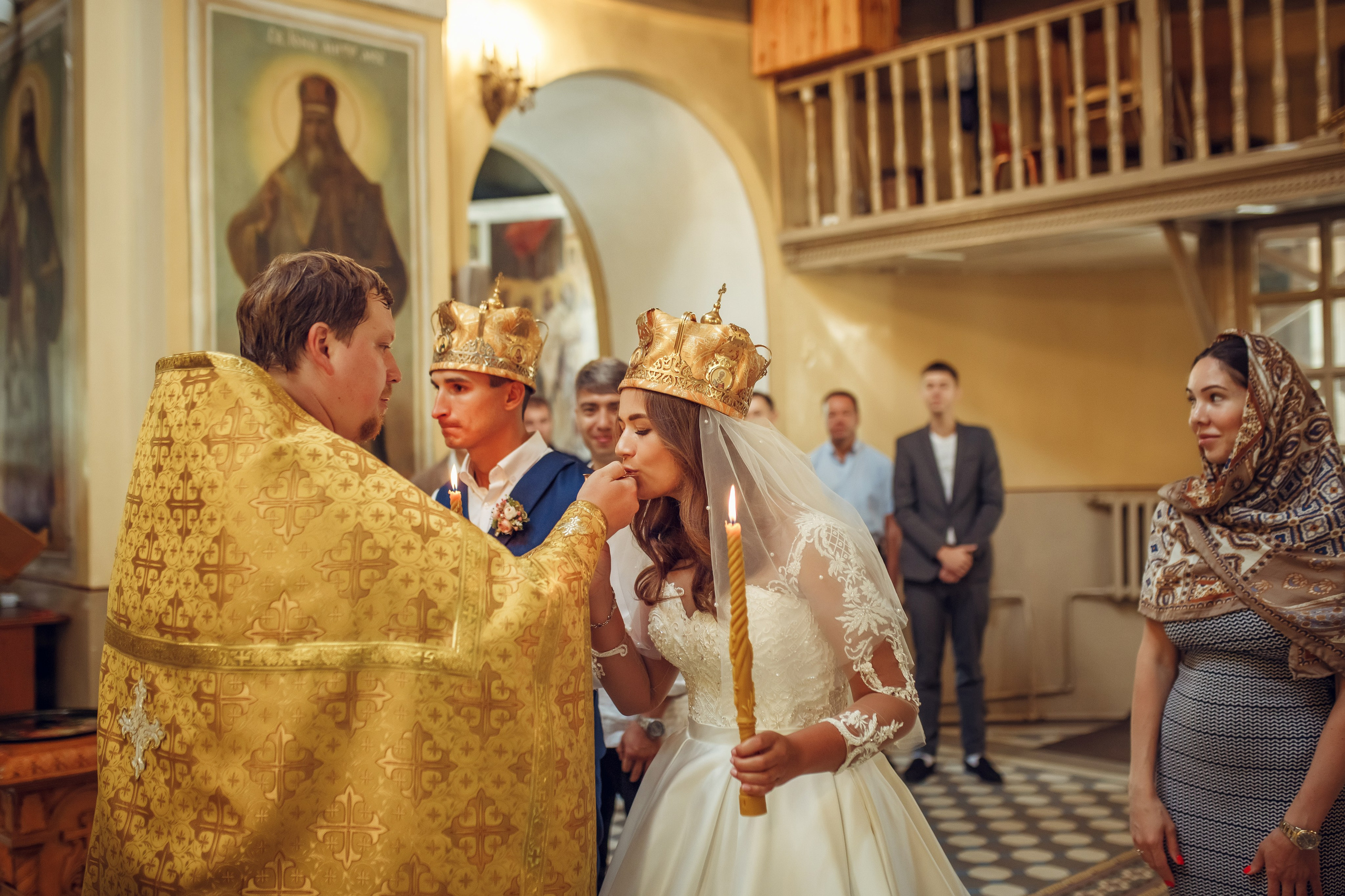 Венчание Яны и Артема. Фотограф на Крещение, семейный фотограф в Москве