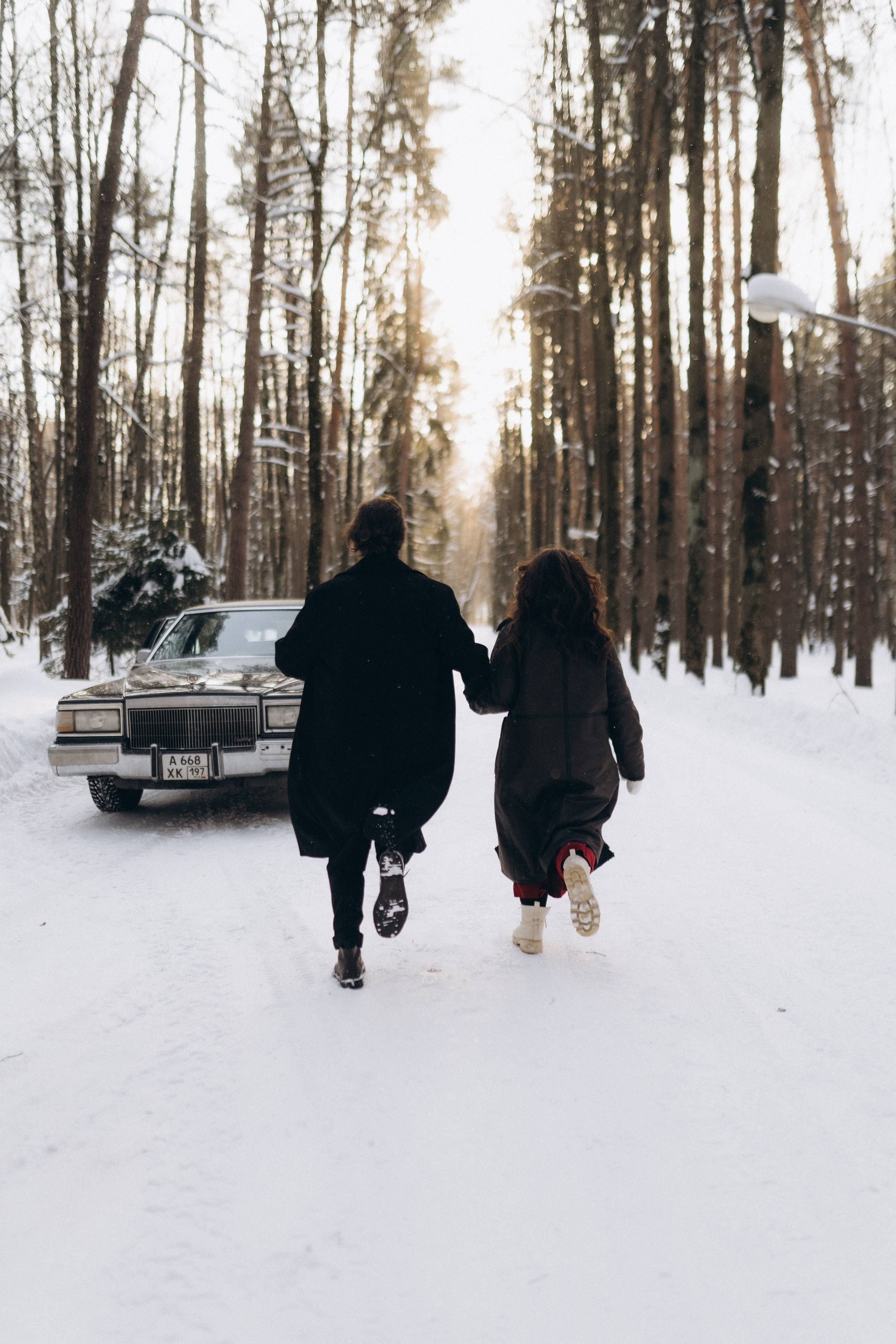 Парная зимняя история. Фотограф в Калининграде Саша Наместникова
