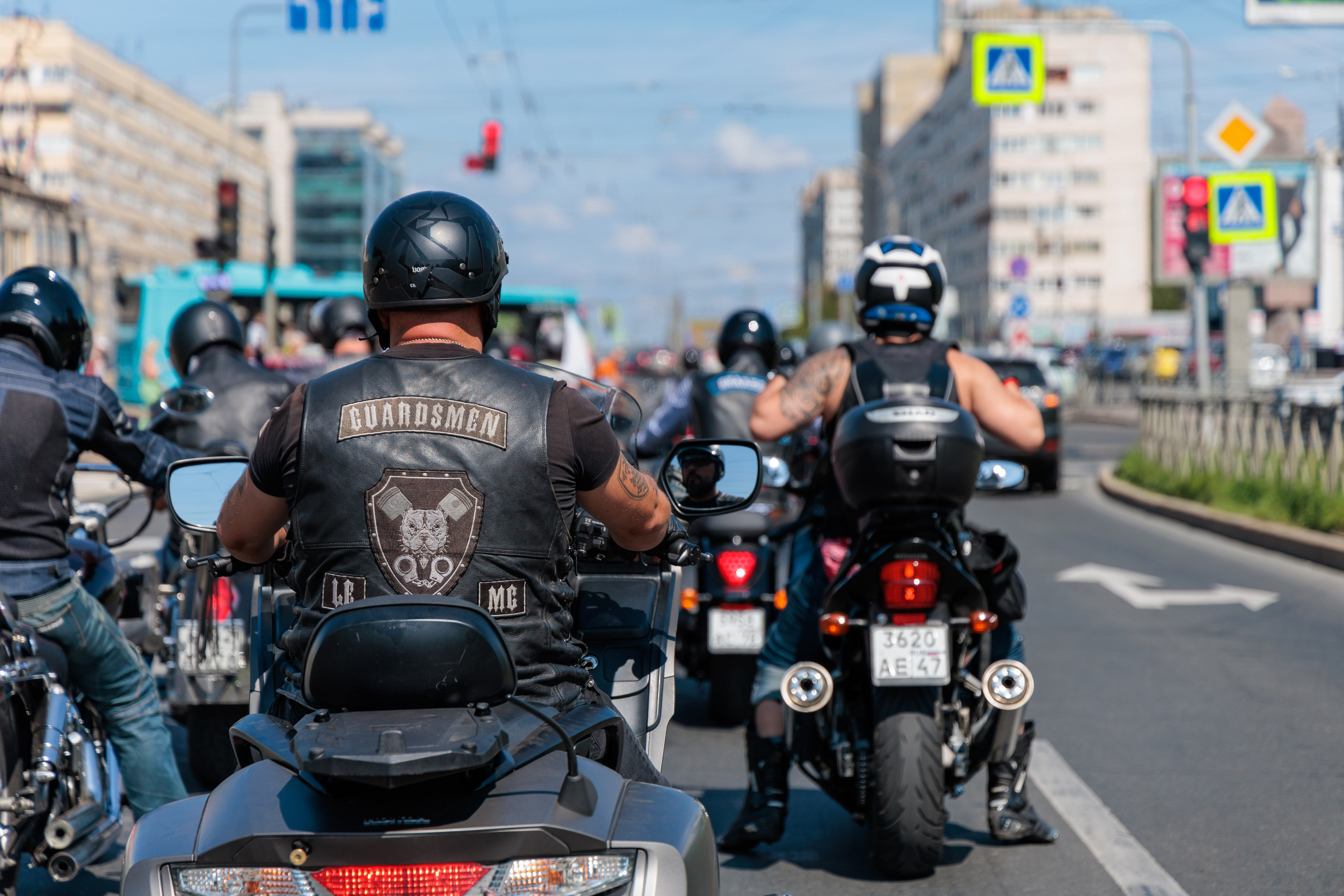 День ВМФ с мотоклубом 28.08.24. Репортажный фотограф Санкт-Петербург | Роман Карбышев