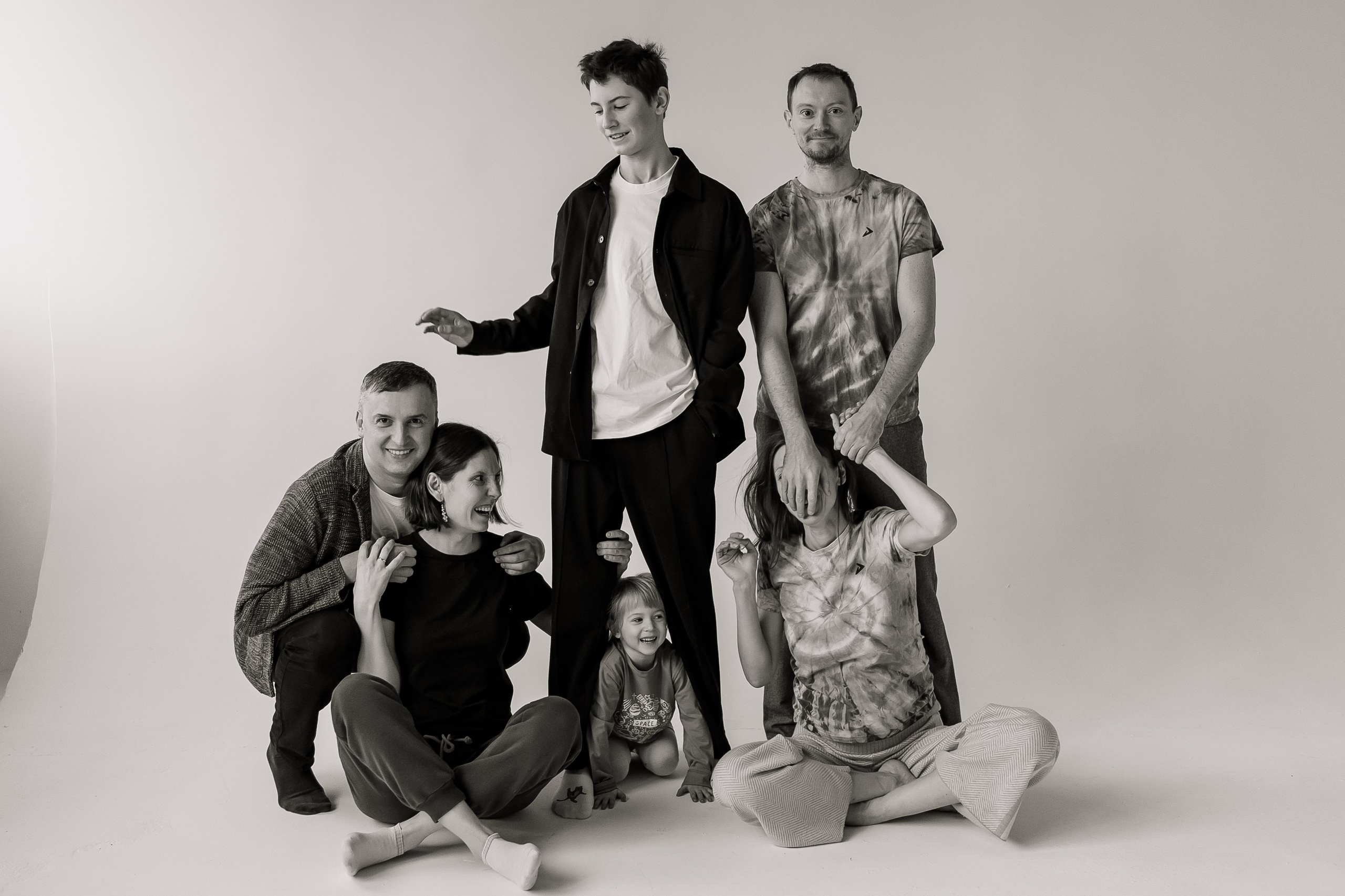 Elena, Anna, Egor, Konstantin, Alexey, Orlana. Семейный фотограф в Москве Ирина Жур