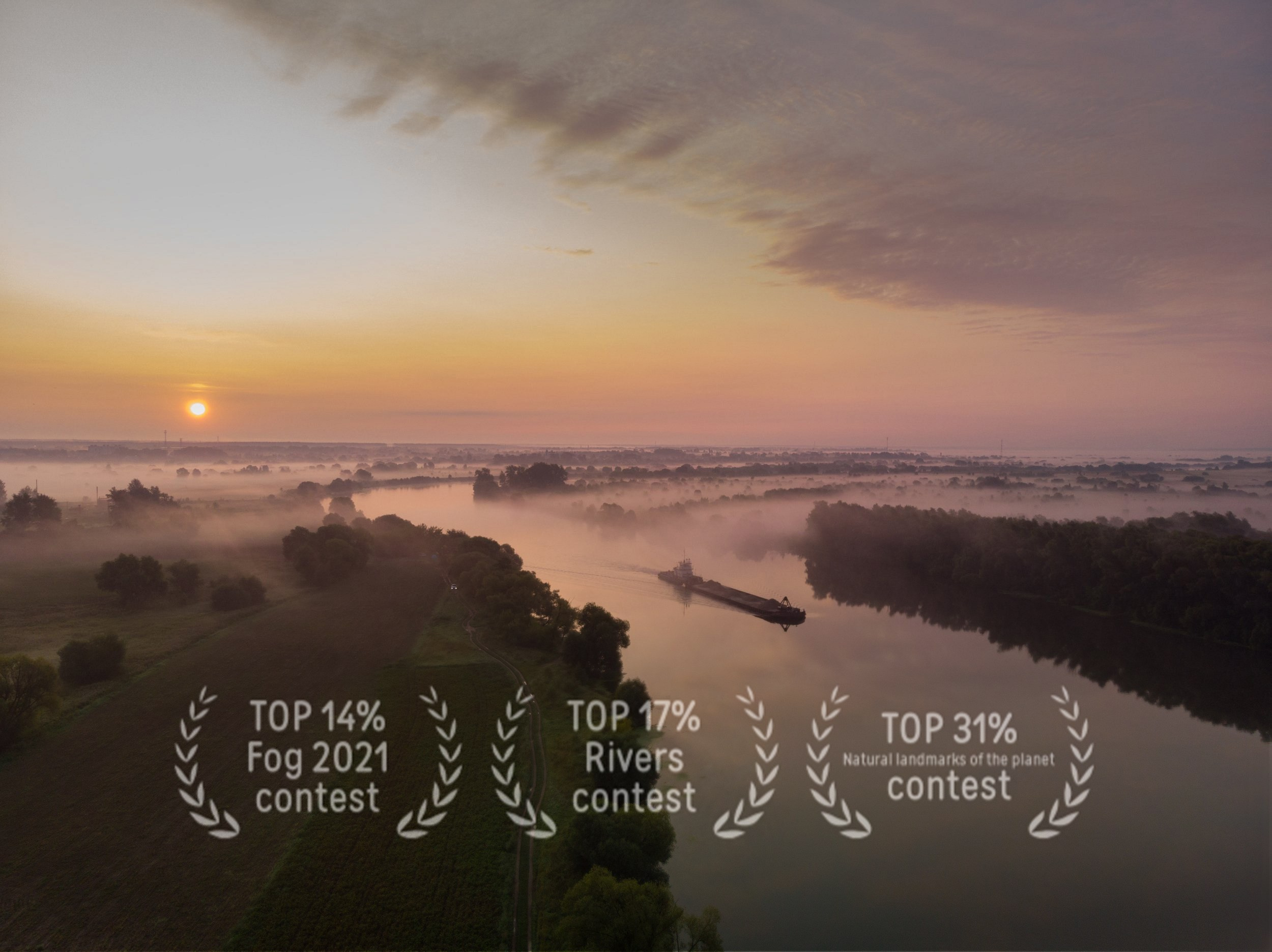 Фото тематического конкурса 35 awards Природные достопримечательности планеты, Туман 2021, Реки фотограф Колышева Виктория