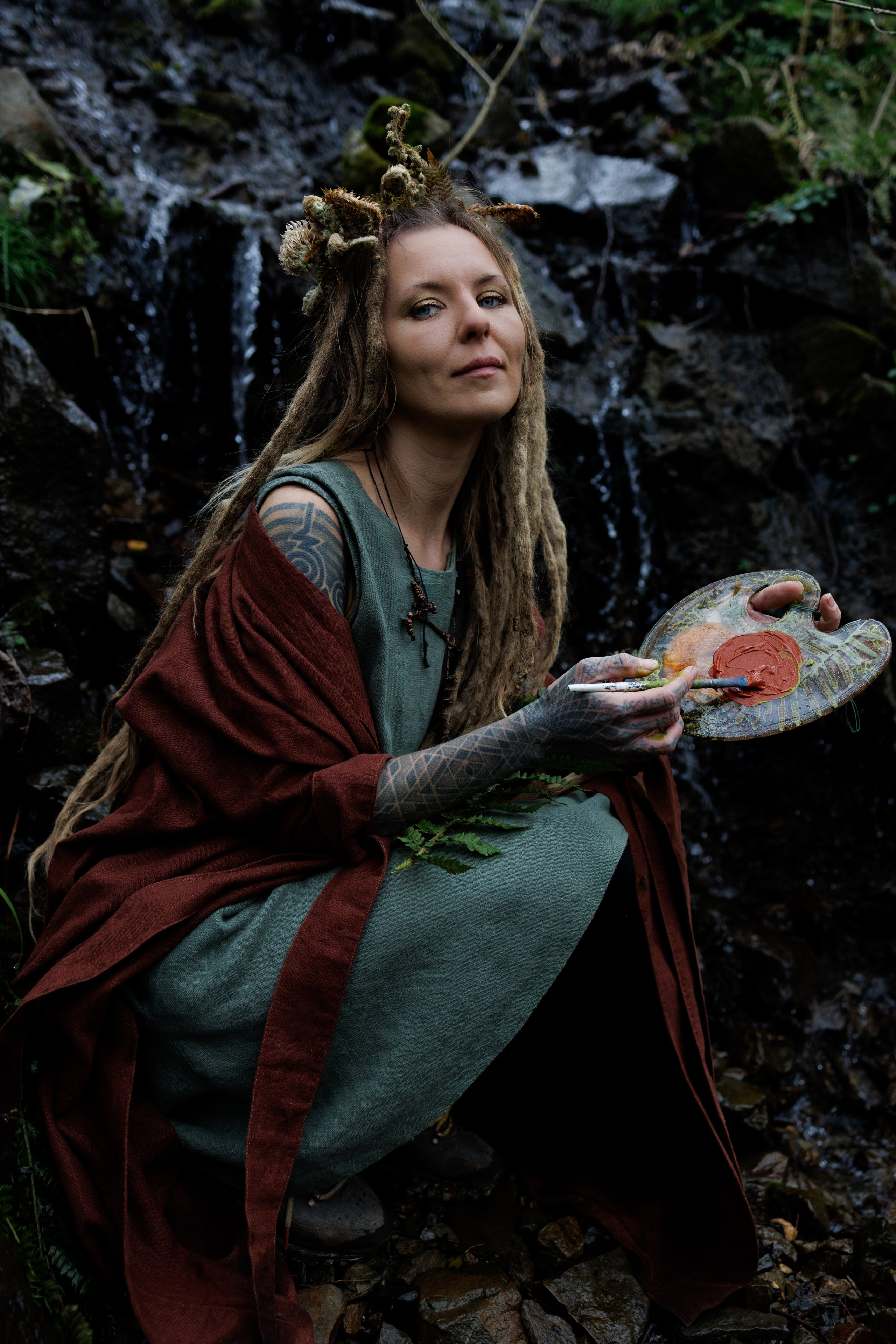 Индивидуальная фотосессия для художницы Вероники Самариной