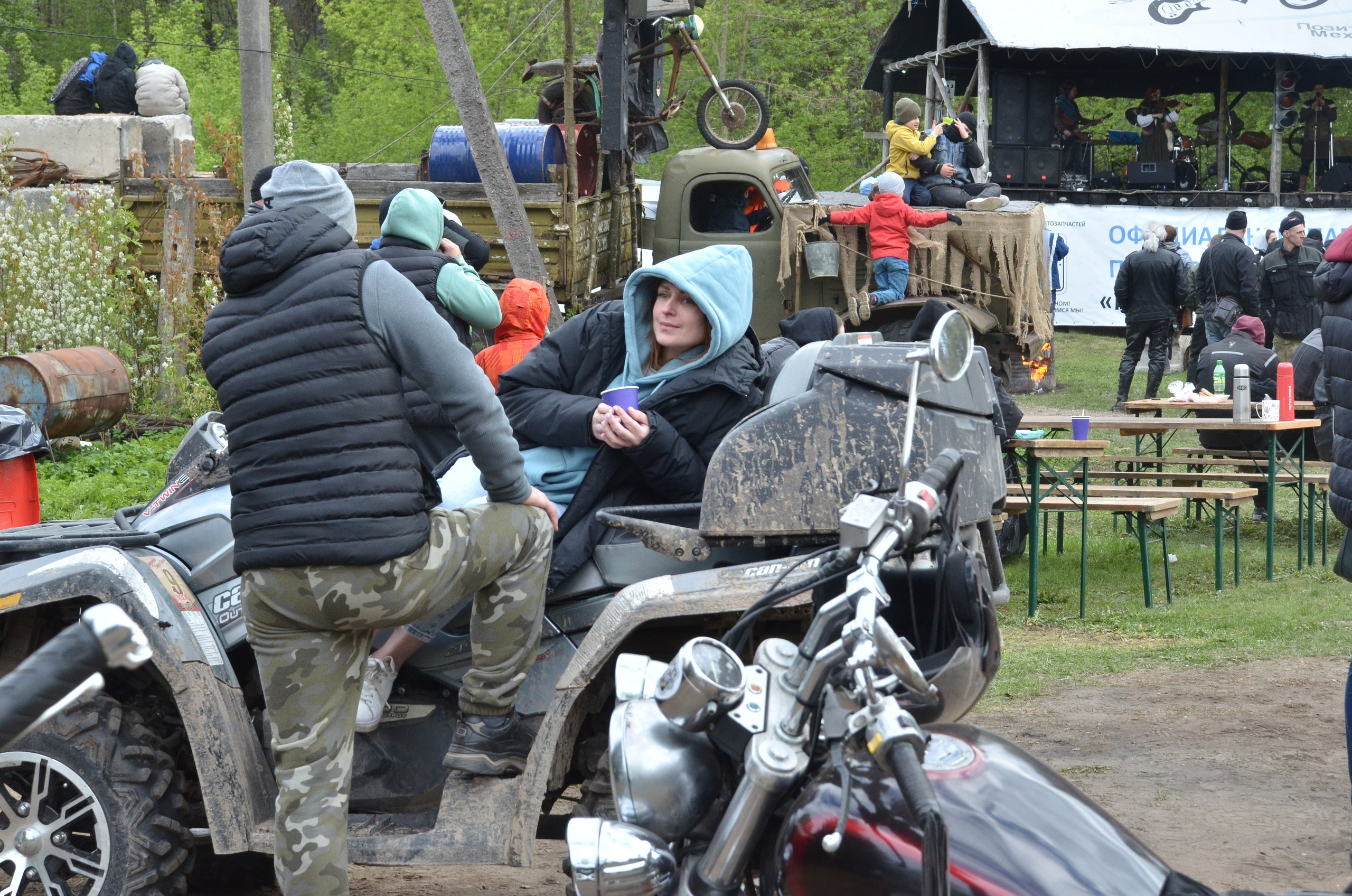 Позитивная механика, открытие сезона 2024. Портретная, сюжетная фотография