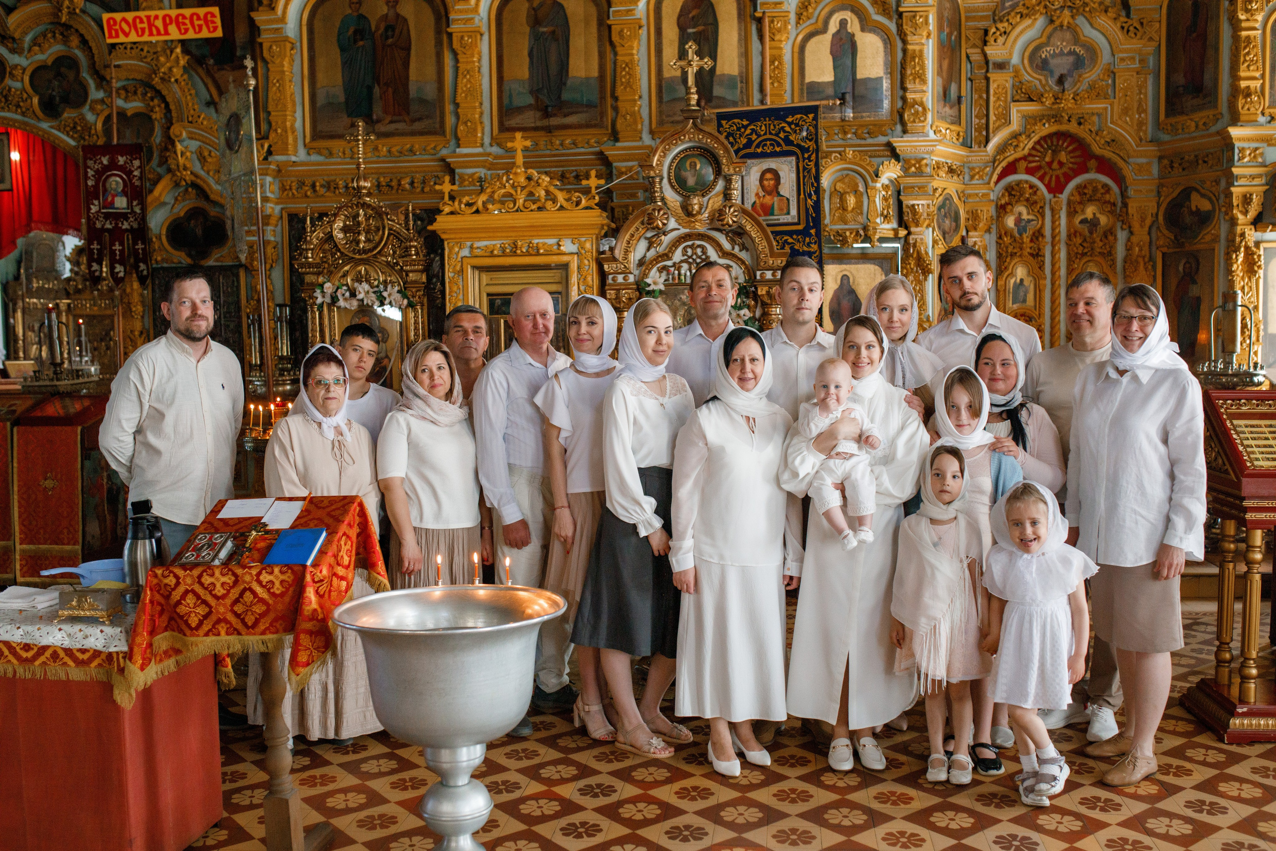Крещение. Детский и семейный фотограф в Костроме Валентина Белик