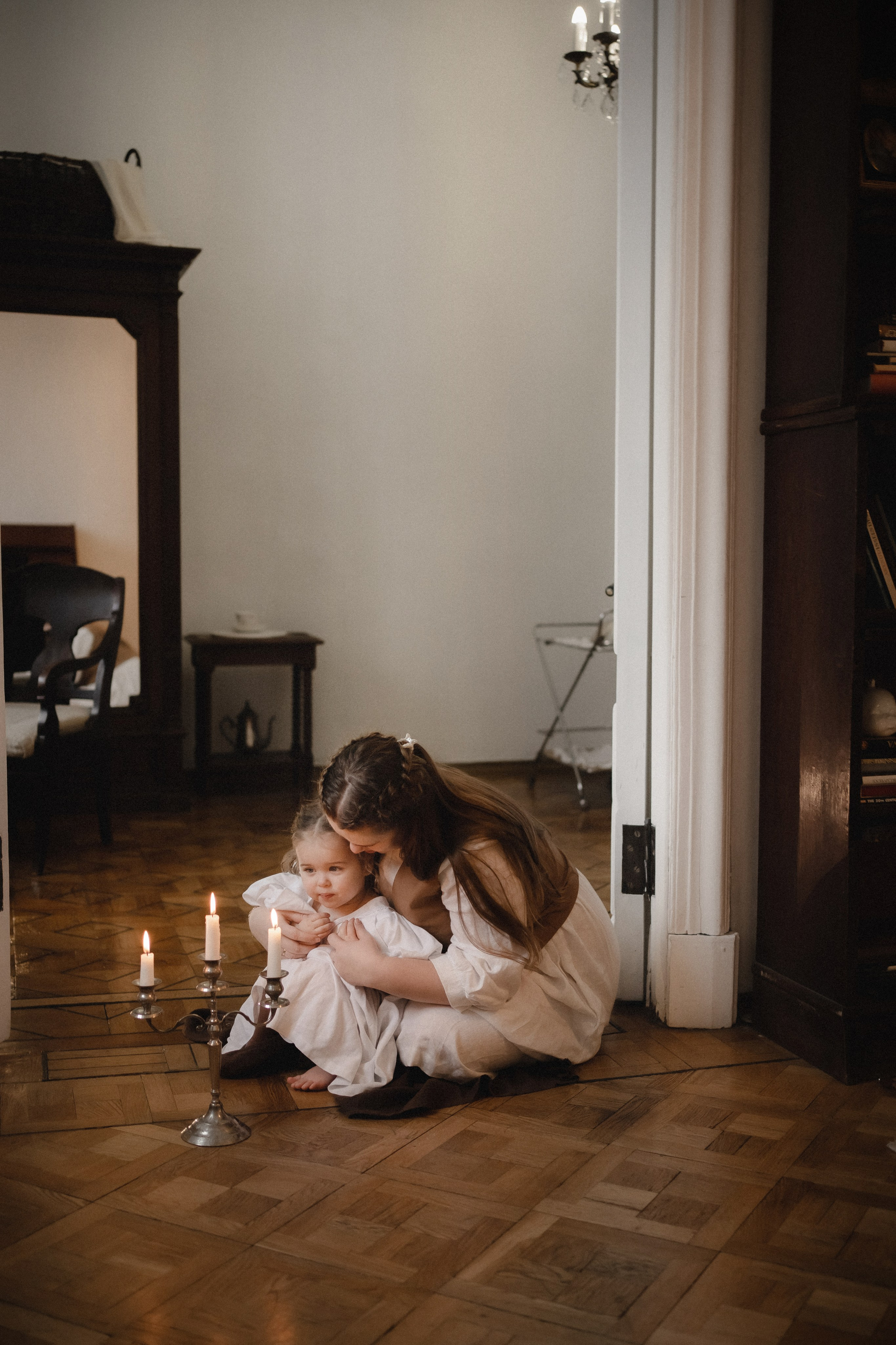 Винтажная фотосессия с дочкой. Семейный фотограф в Москве и в Домодедово Екатерина Патракова