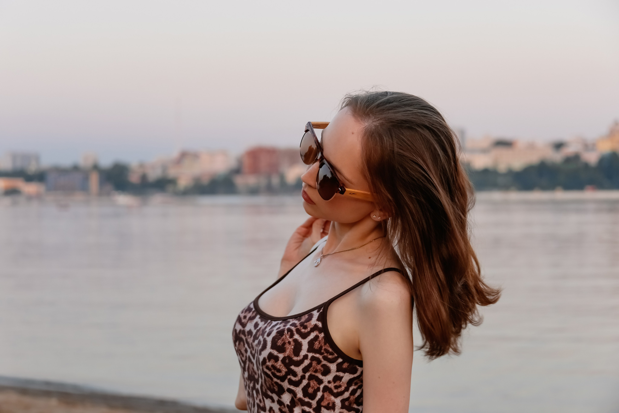 Алина на пляже. Фотограф Пермь. Фотосессия в фотостудии Перми и на свежем воздухе