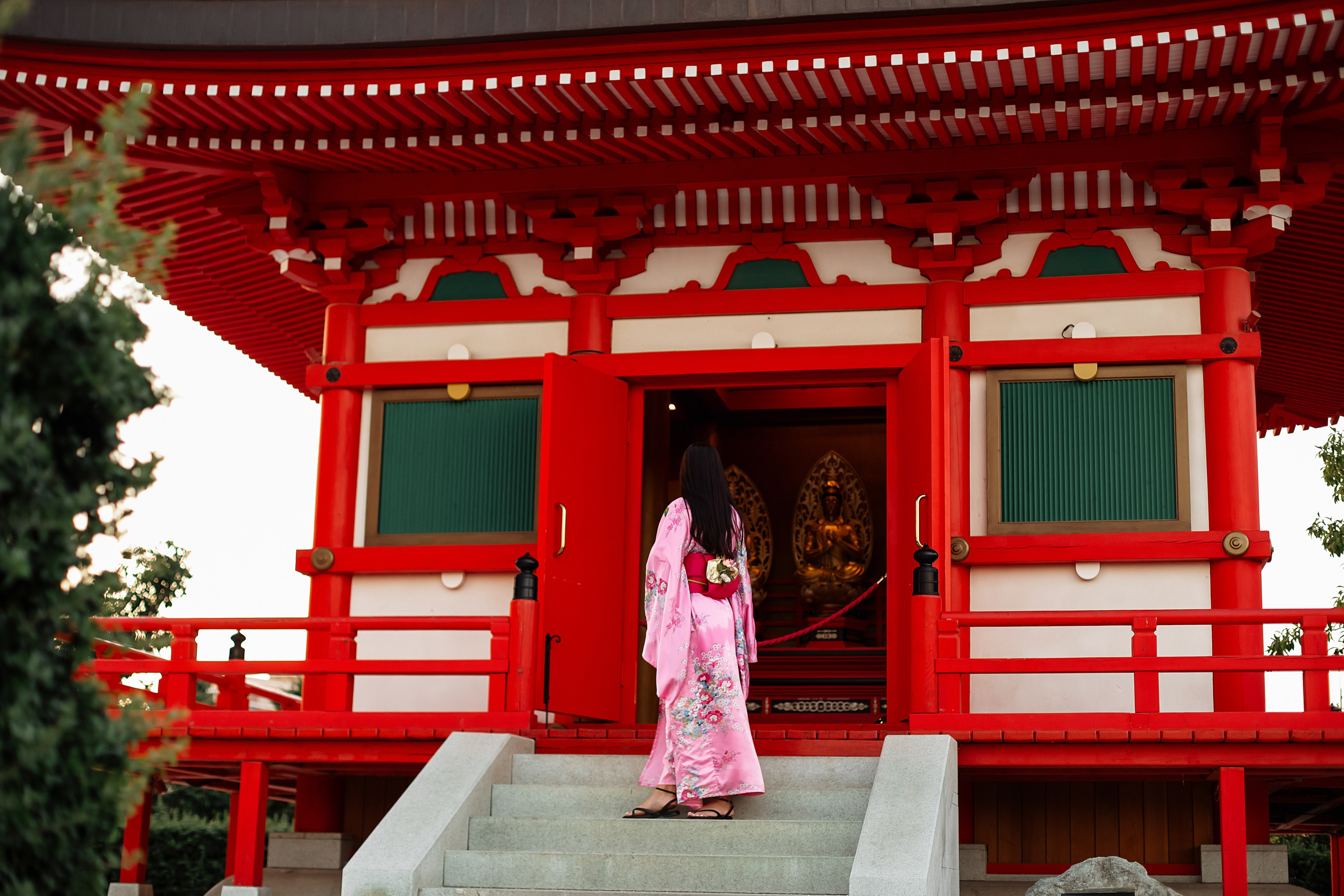 Фотосессия в Японском саду. Https://malovafoto.ru