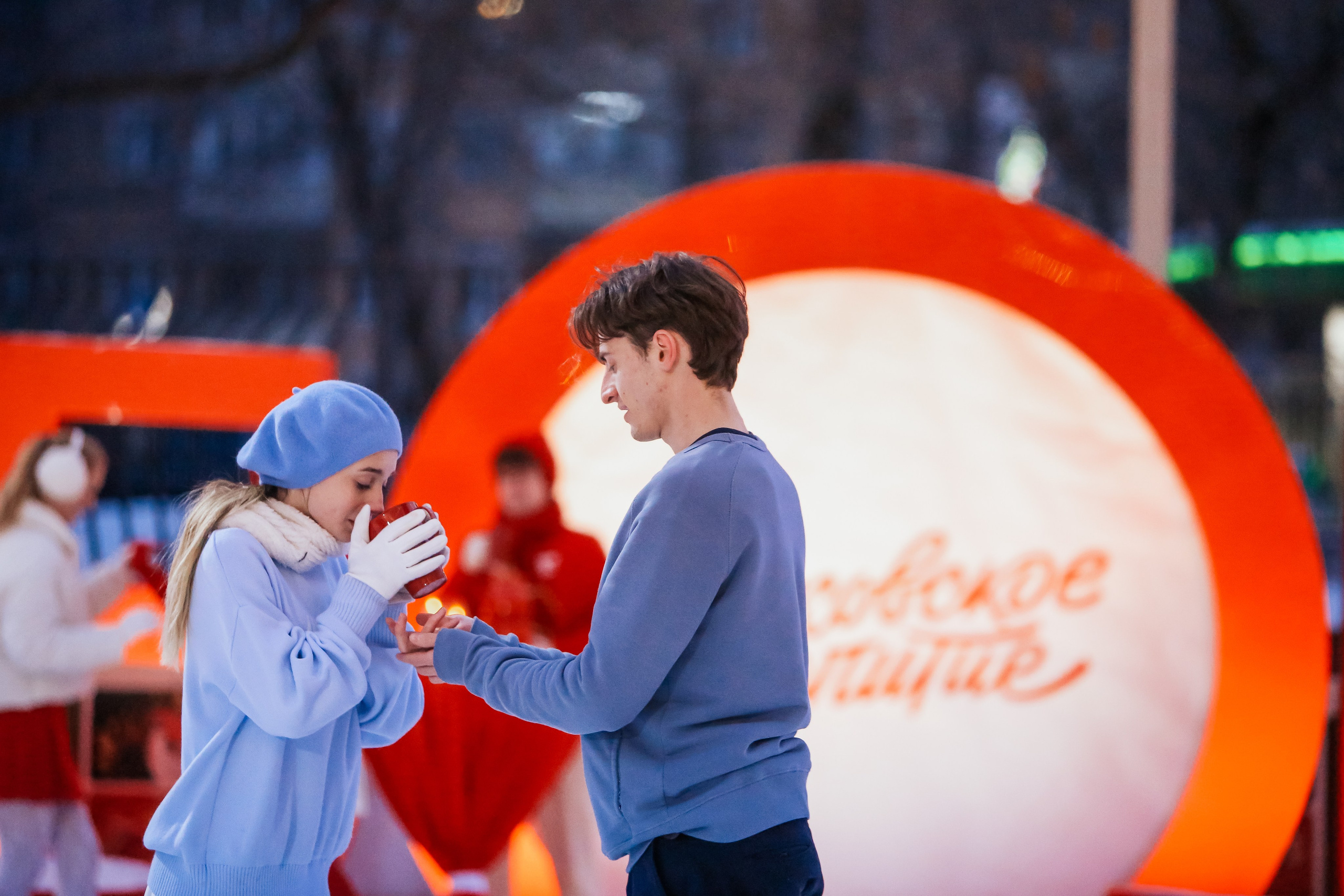 Ледовое шоу Сити каток Московское Чаепитие. Фотограф и видеограф Анна Домашенко