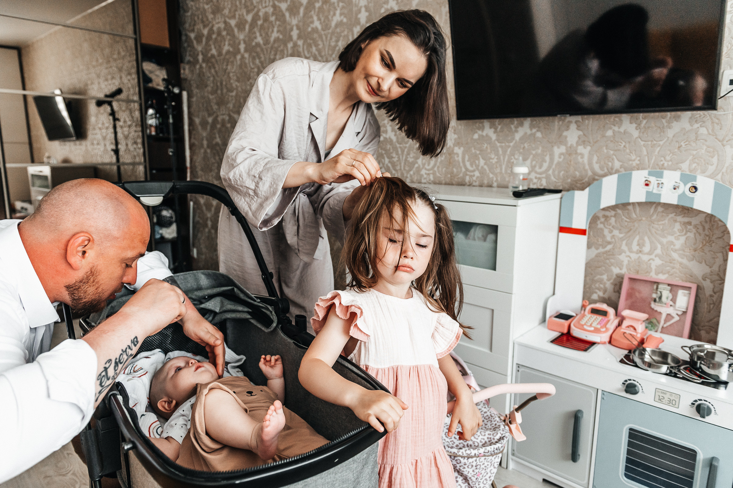 Семья Антона. Свадебный и семейный фотограф в Санкт-Петербурге Александр Озеров