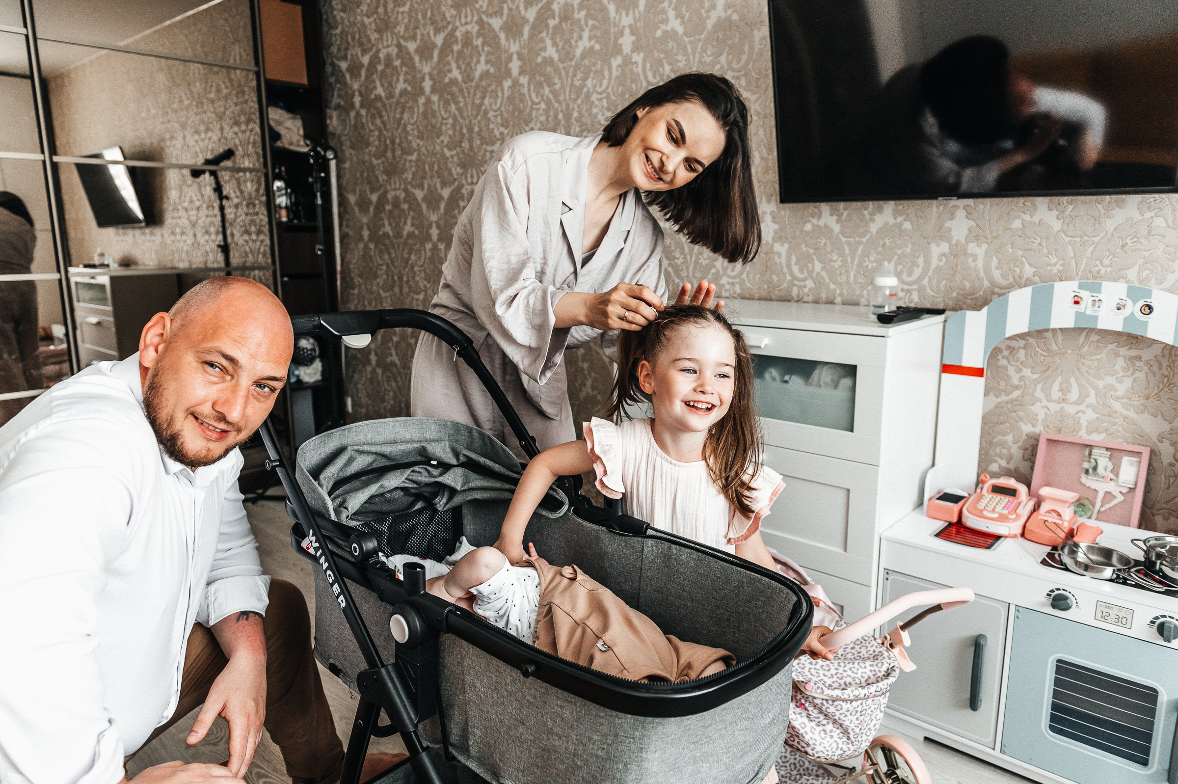 Семья Антона. Свадебный и семейный фотограф в Санкт-Петербурге Александр Озеров