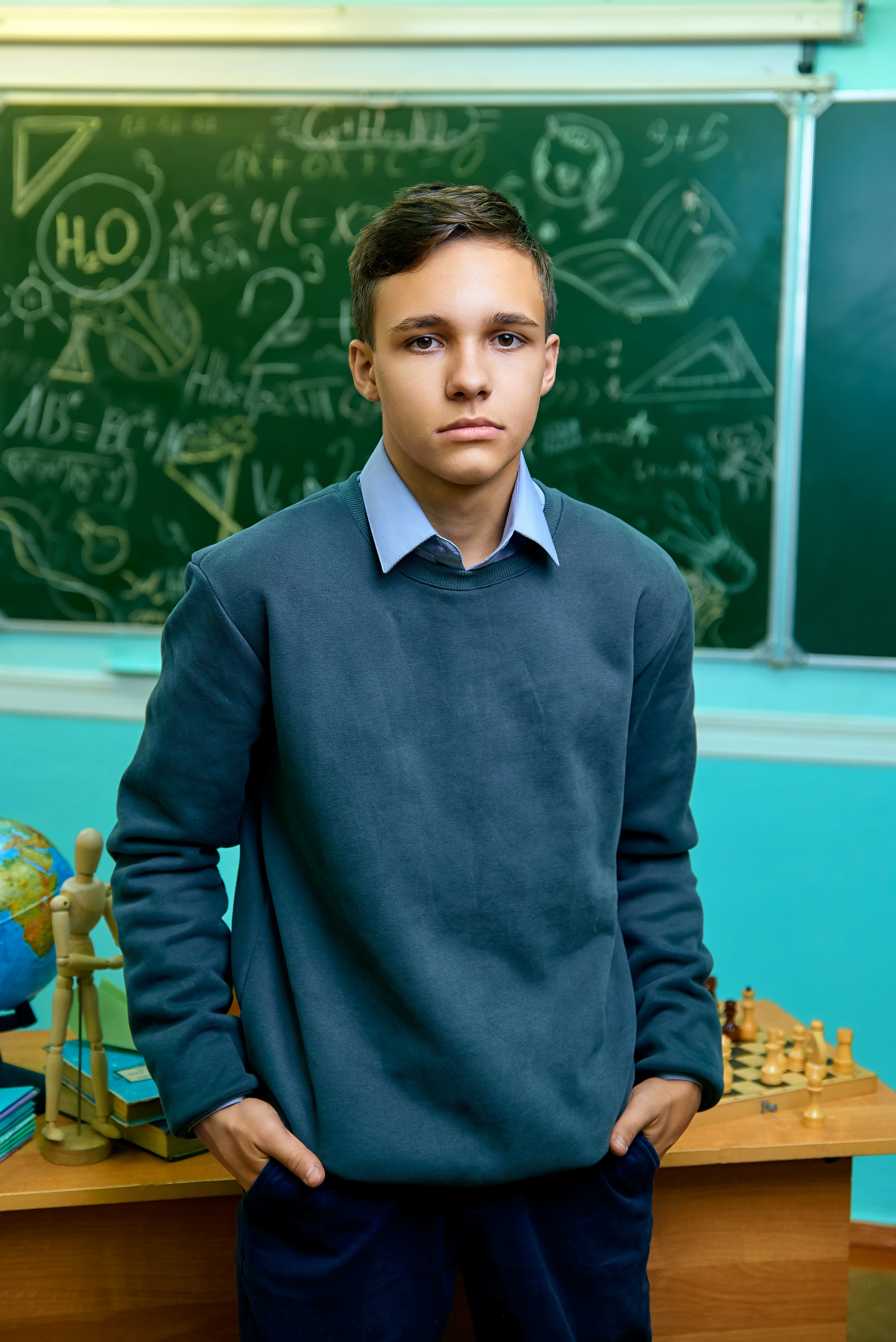 9В класс Школа № 20 выпуск 2025. Фотограф в Орле Павел Черкасов