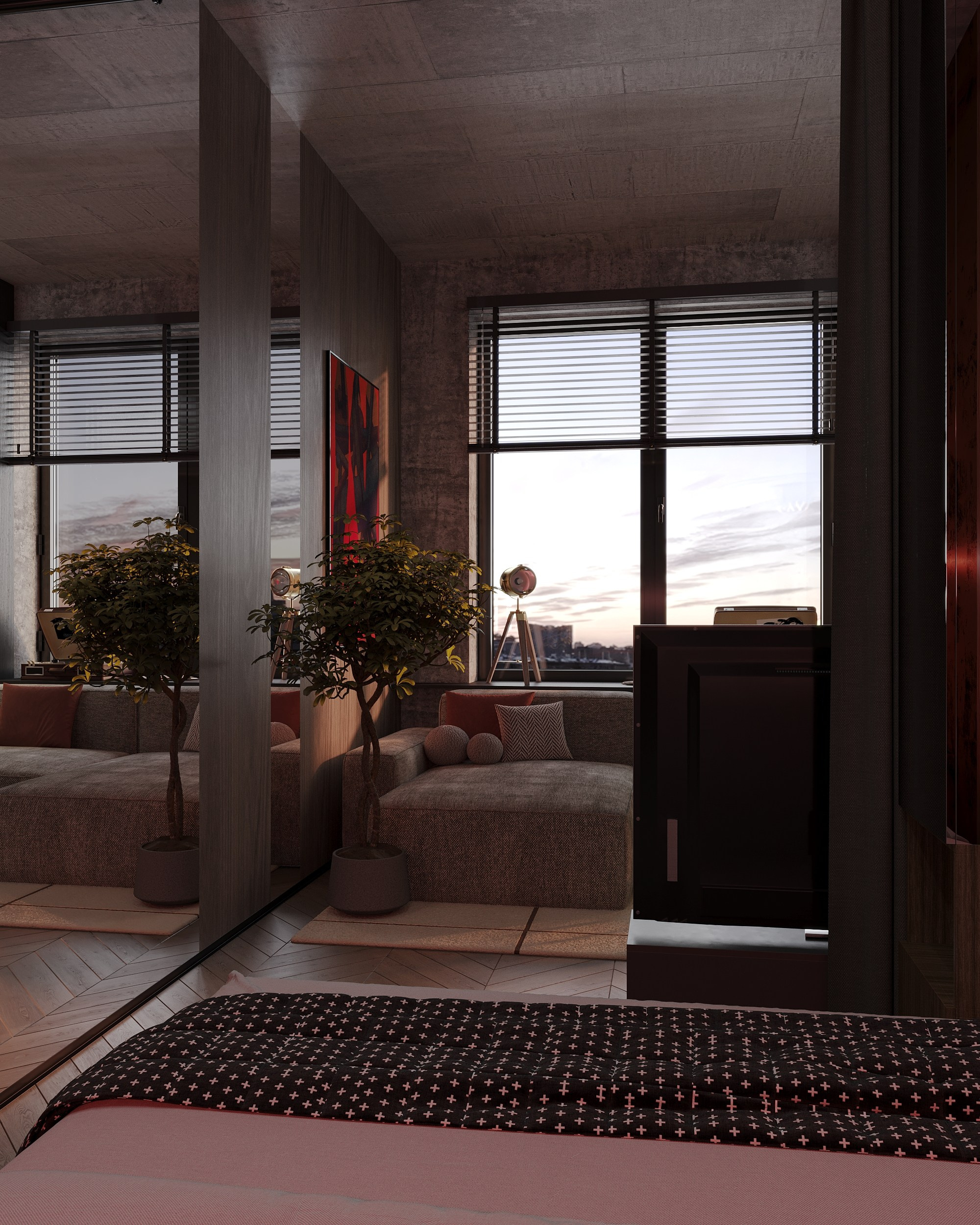 Студия Нагатинская. Королёва Анастасия | 3D визуализатор