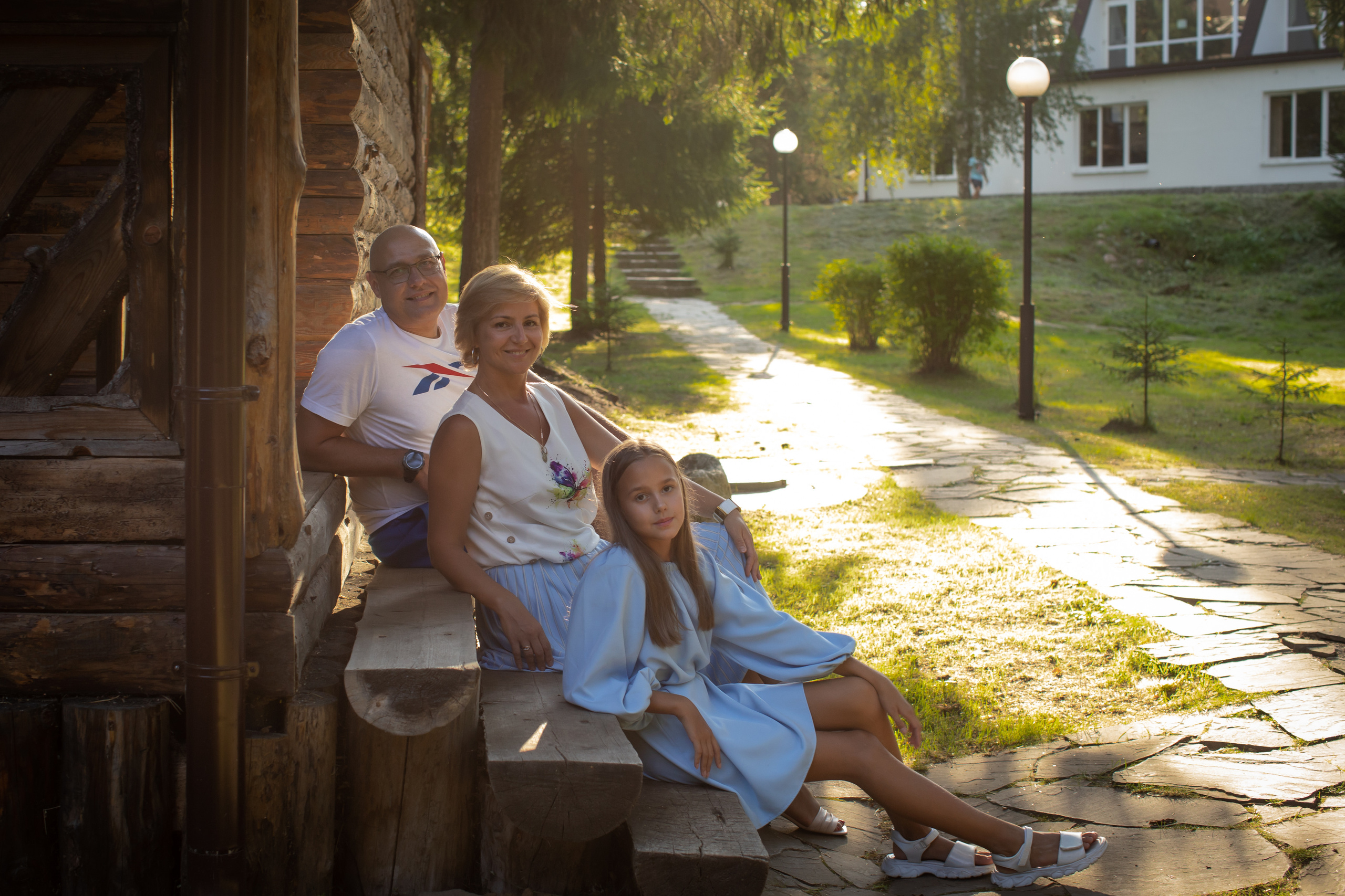 Андрей, Аня и Маняша. Детский и семейный фотограф Мария Киселёва. Москва