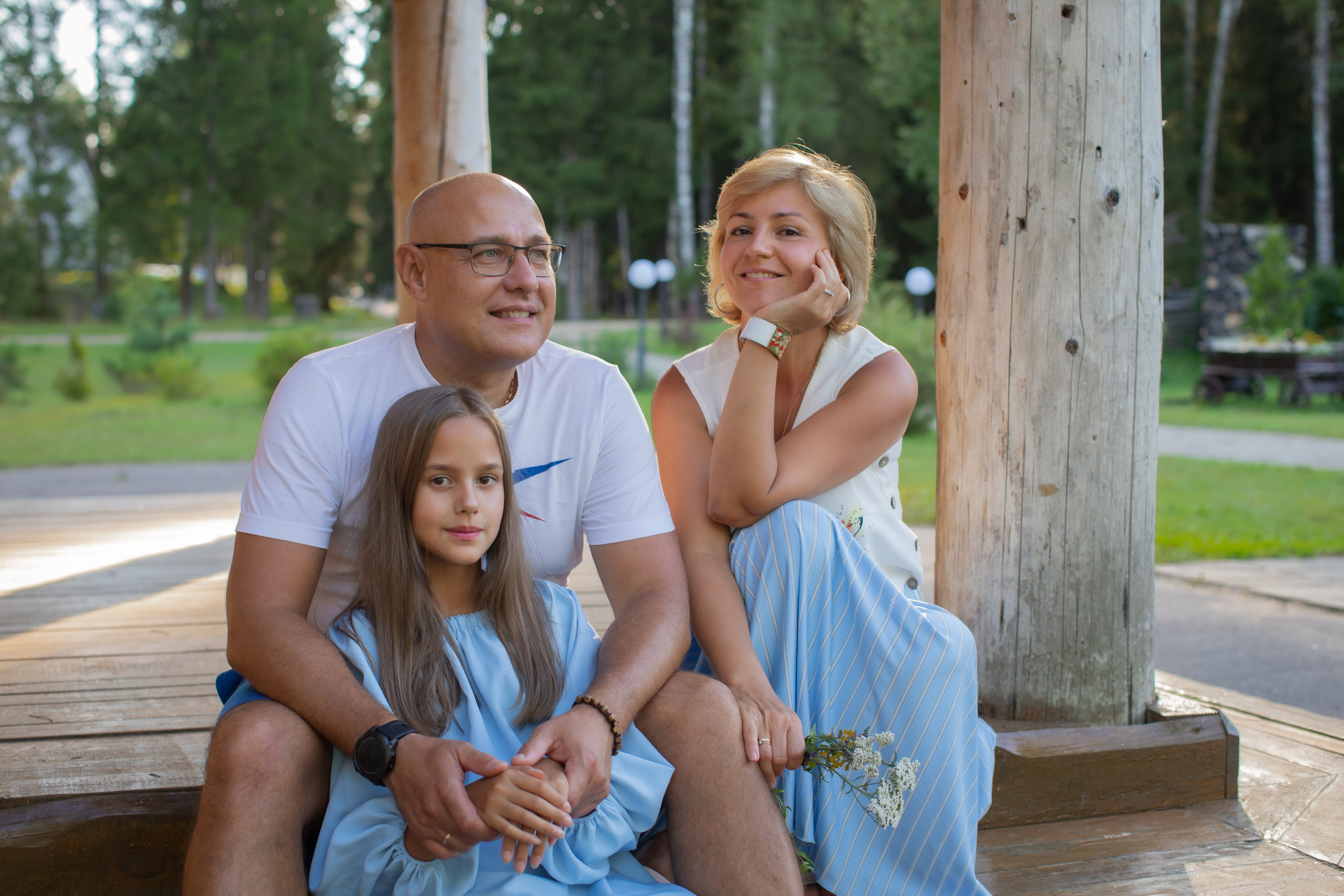 Андрей, Аня и Маняша. Детский и семейный фотограф Мария Киселёва. Москва