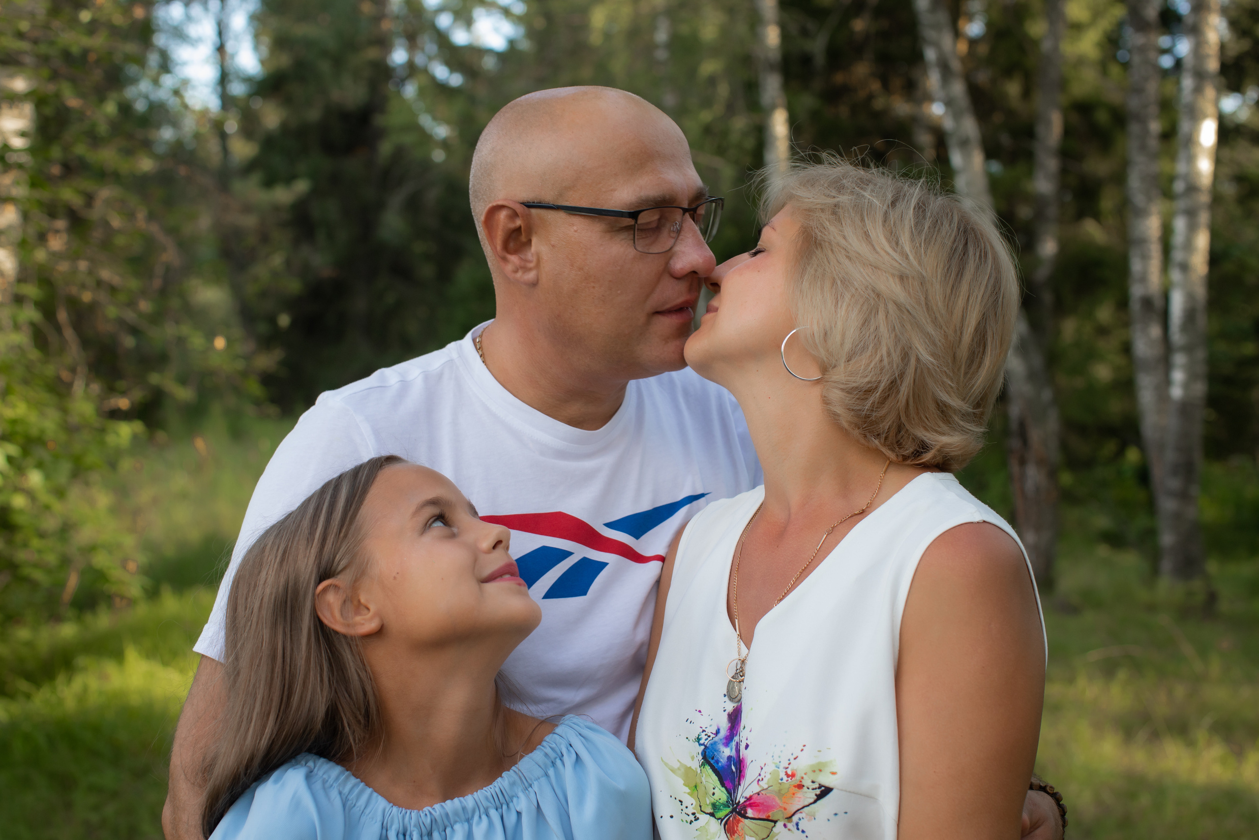 Андрей, Аня и Маняша. Детский и семейный фотограф Мария Киселёва. Москва