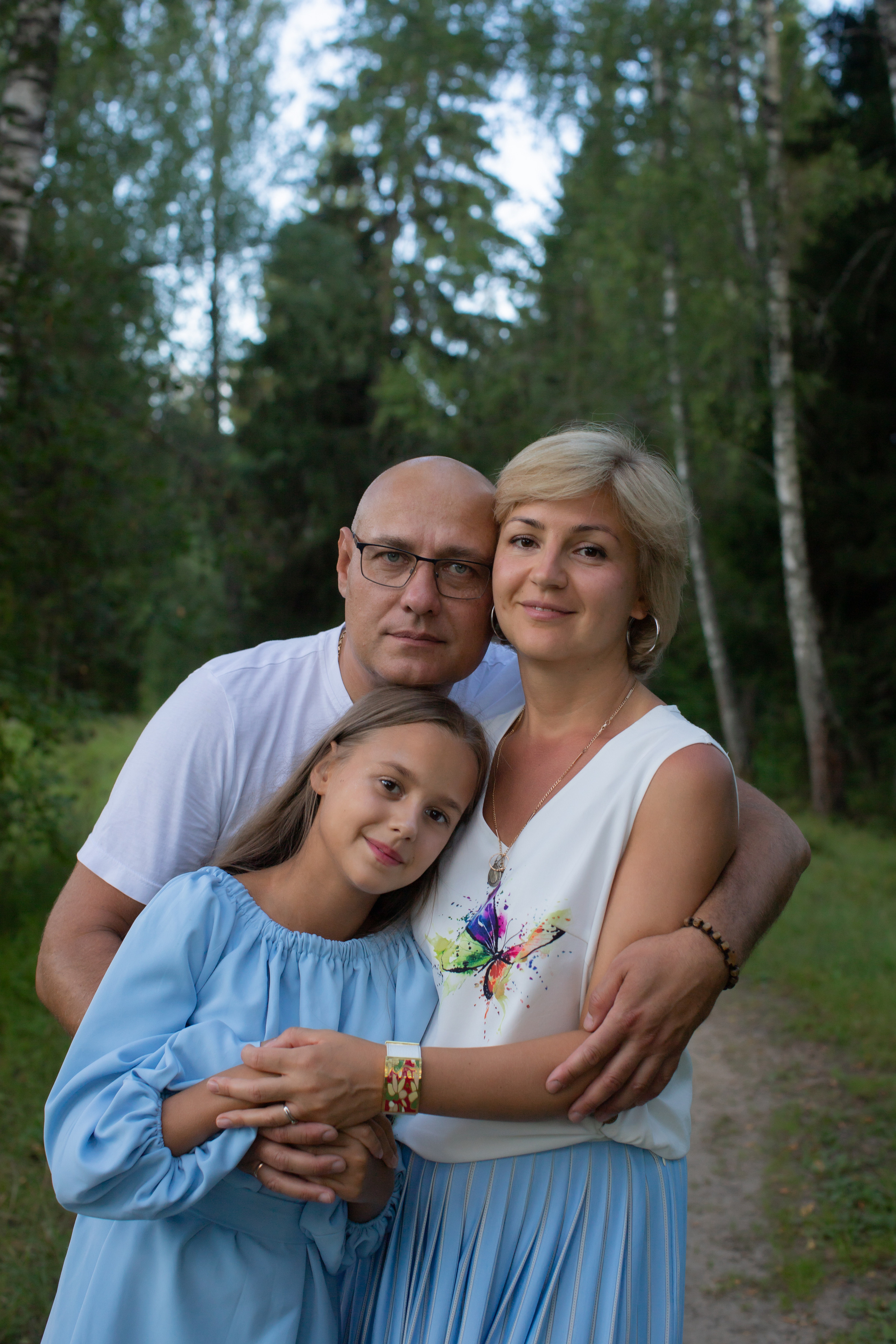 Андрей, Аня и Маняша. Детский и семейный фотограф Мария Киселёва. Москва