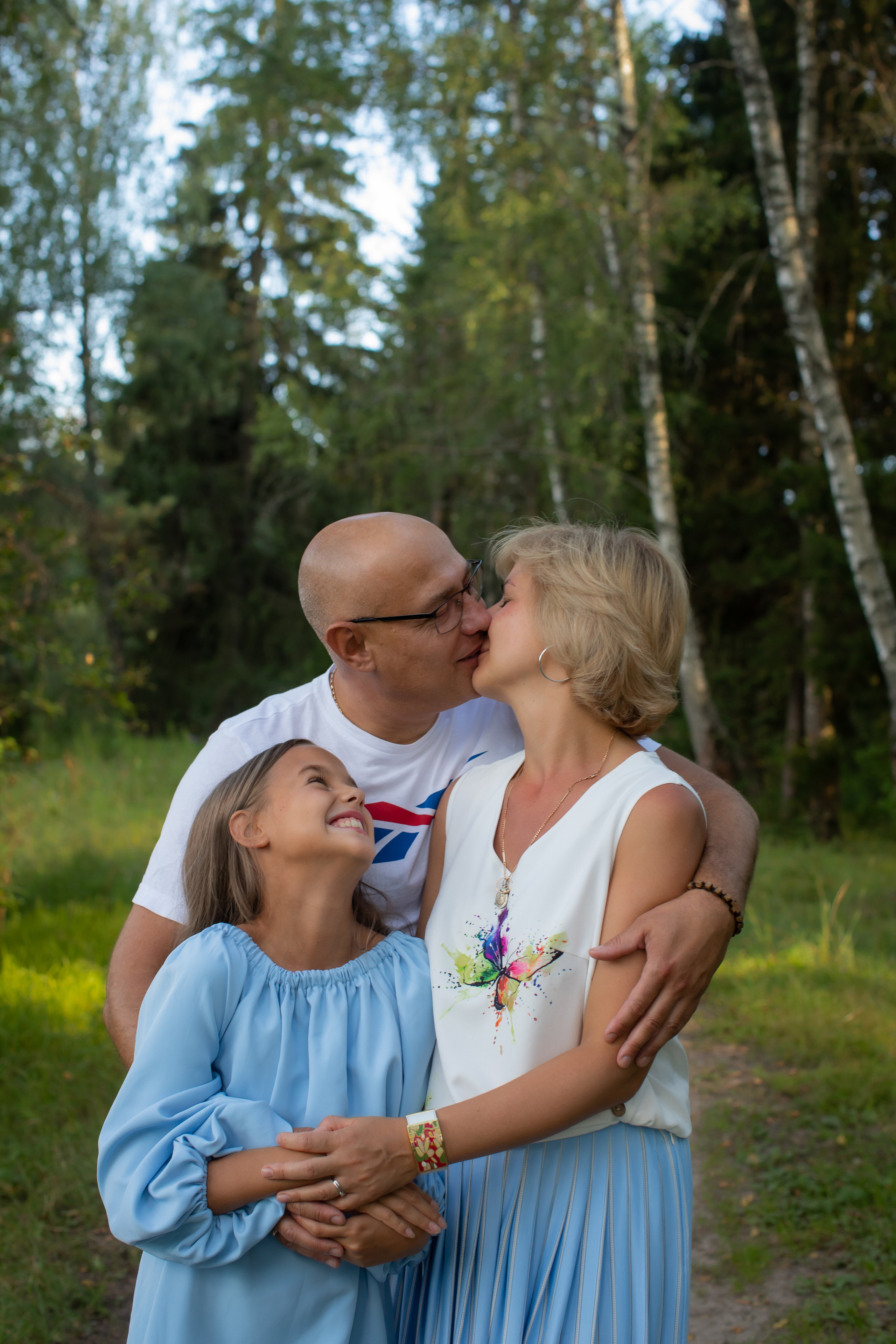 Андрей, Аня и Маняша. Детский и семейный фотограф Мария Киселёва. Москва