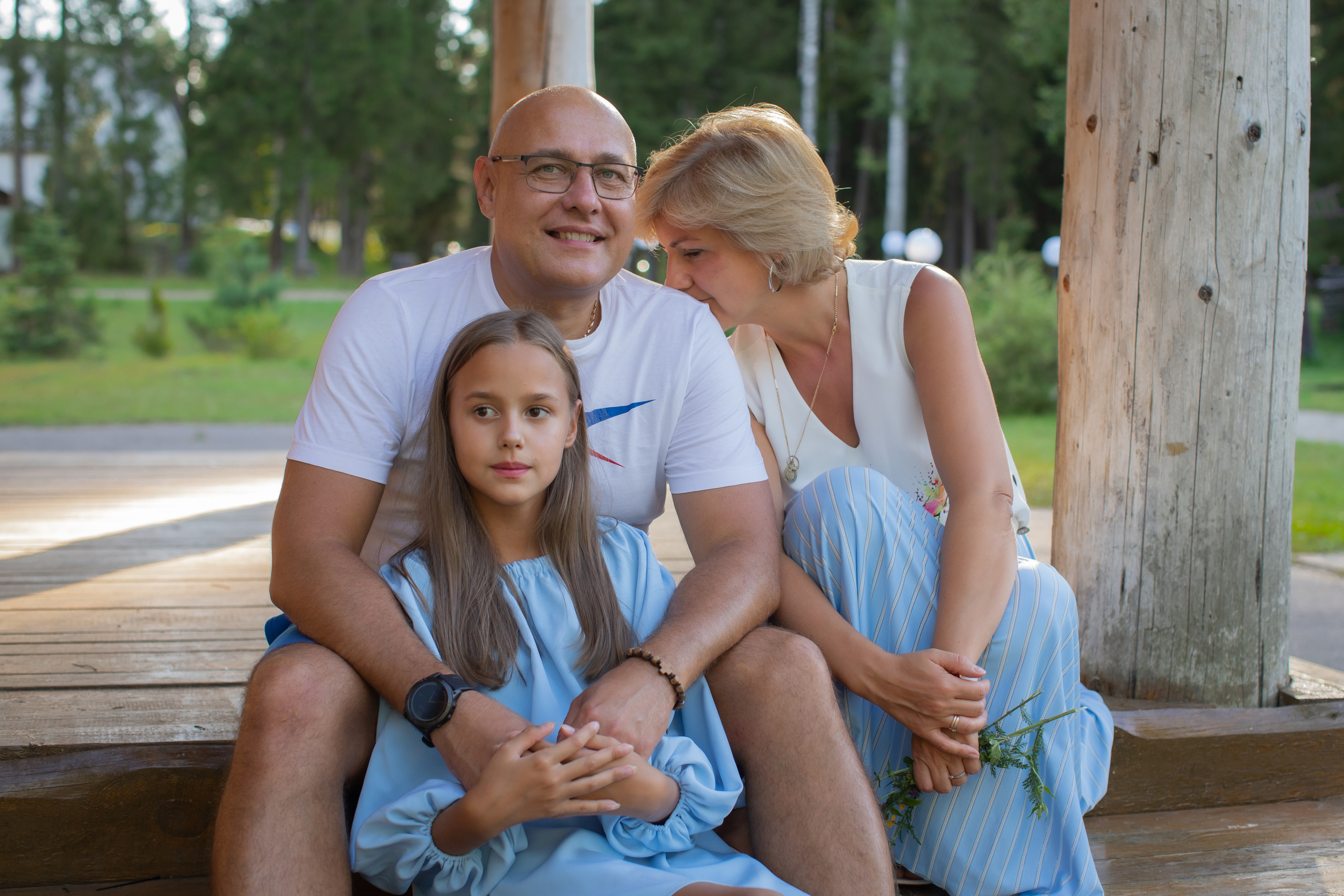 Андрей, Аня и Маняша. Детский и семейный фотограф Мария Киселёва. Москва