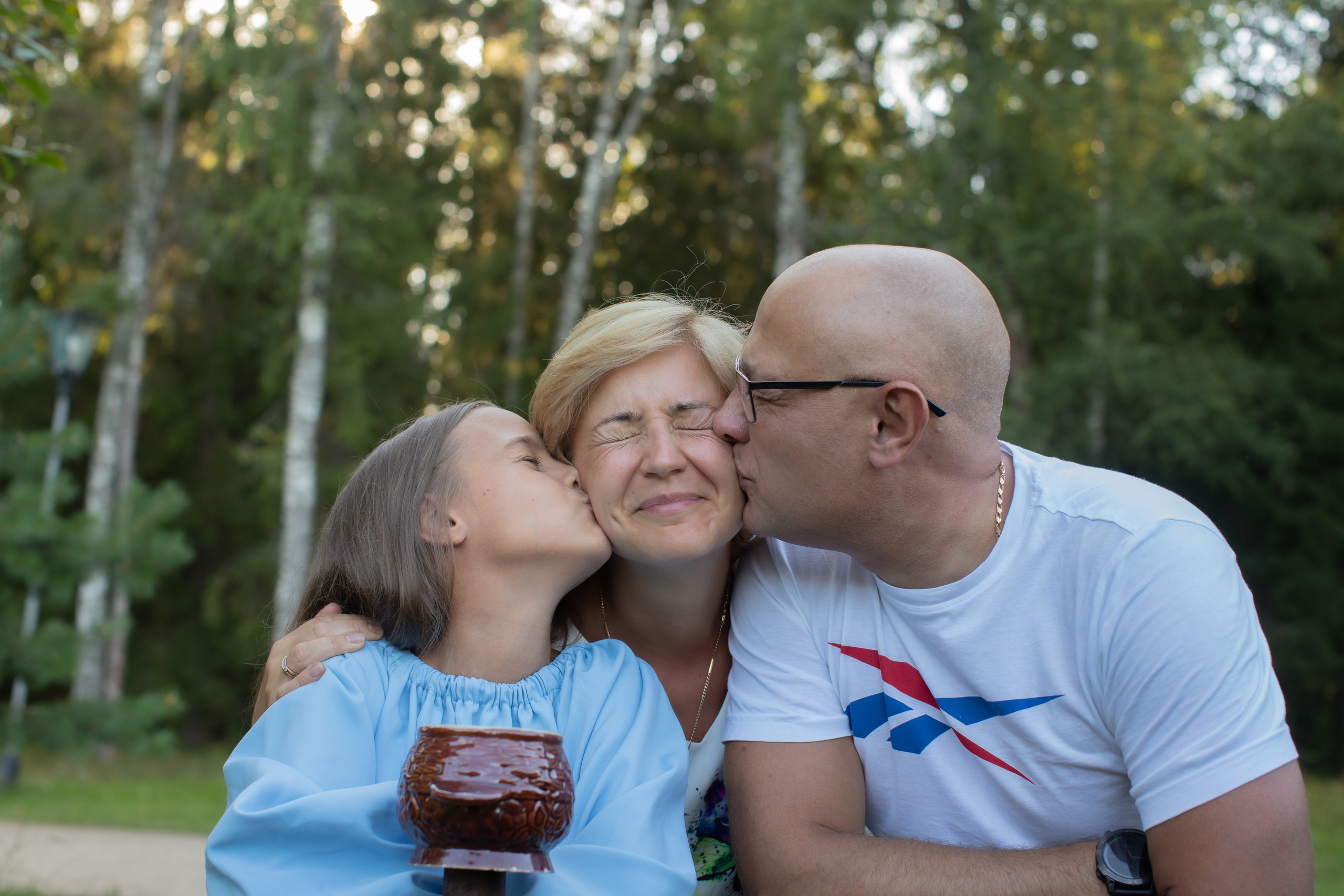 Андрей, Аня и Маняша. Детский и семейный фотограф Мария Киселёва. Москва