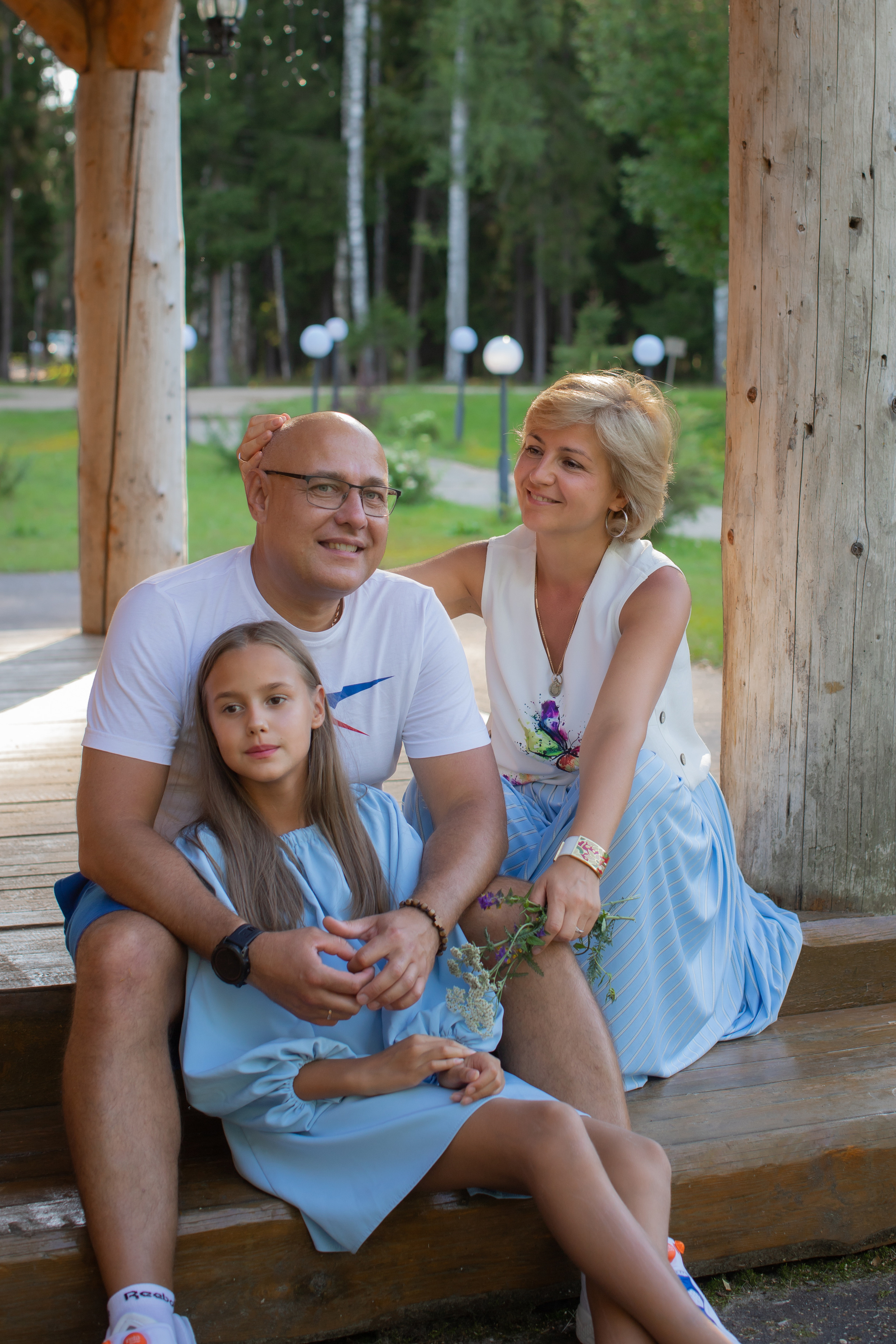 Андрей, Аня и Маняша. Детский и семейный фотограф Мария Киселёва. Москва