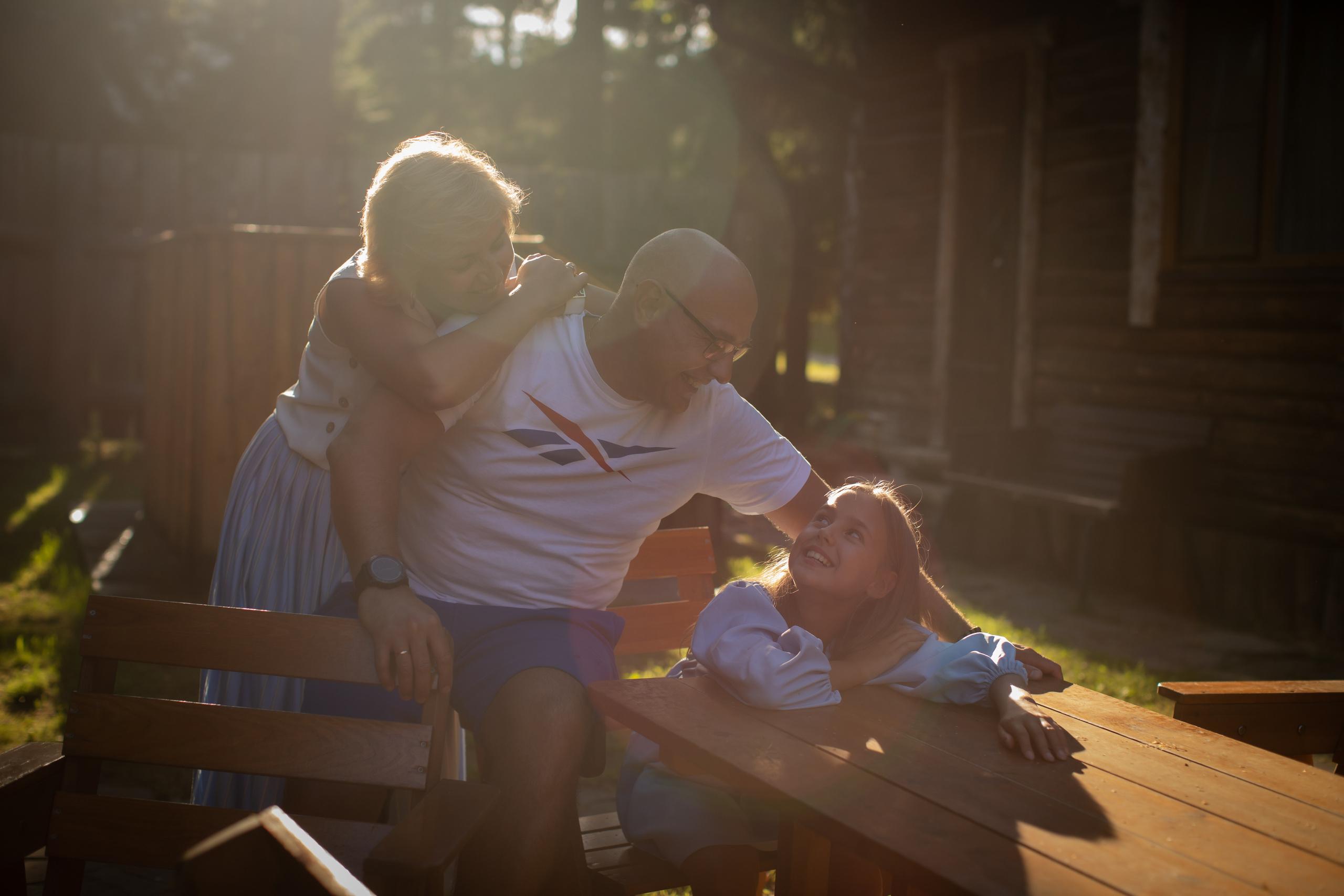 Андрей, Аня и Маняша. Детский и семейный фотограф Мария Киселёва. Москва