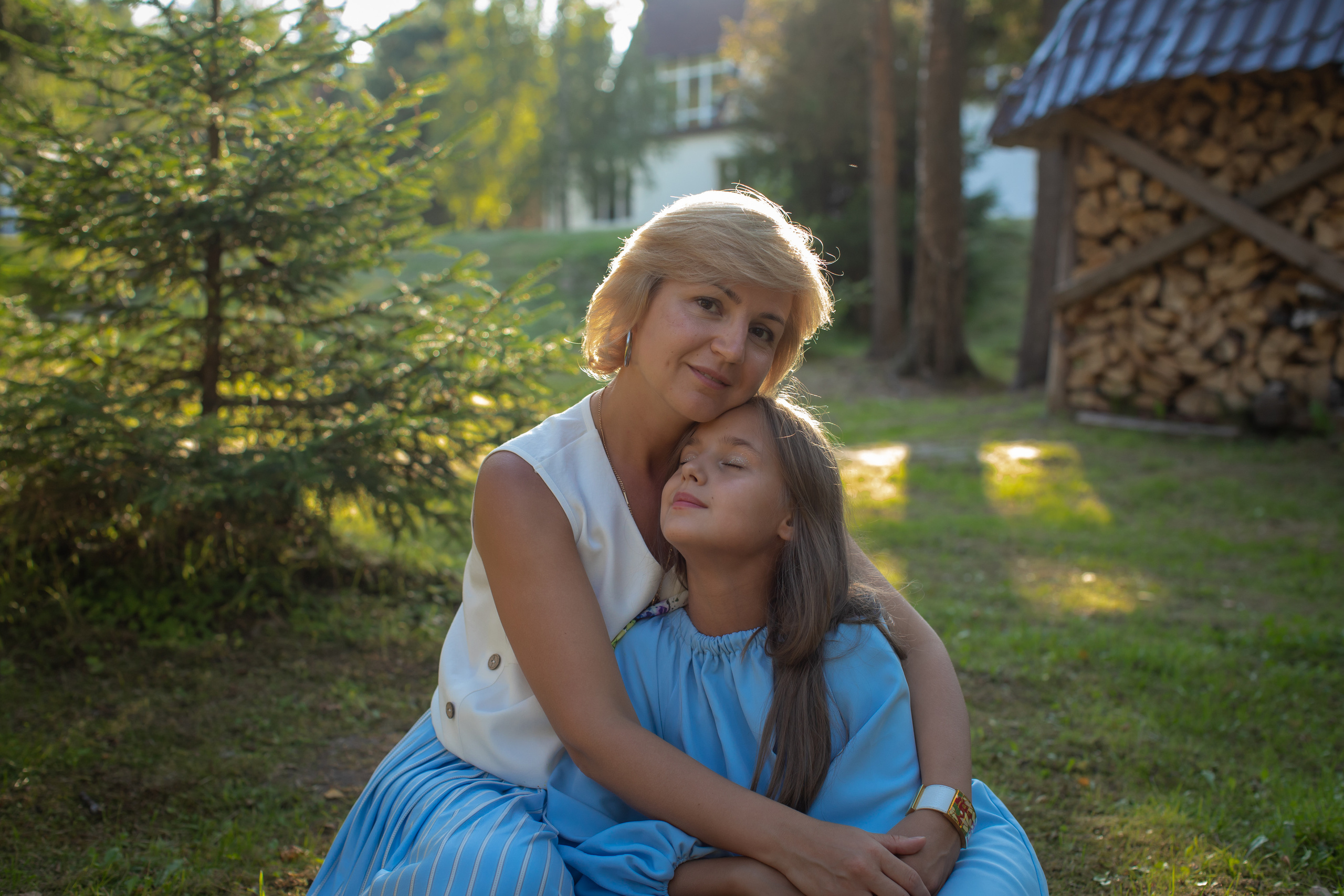 Андрей, Аня и Маняша. Детский и семейный фотограф Мария Киселёва. Москва