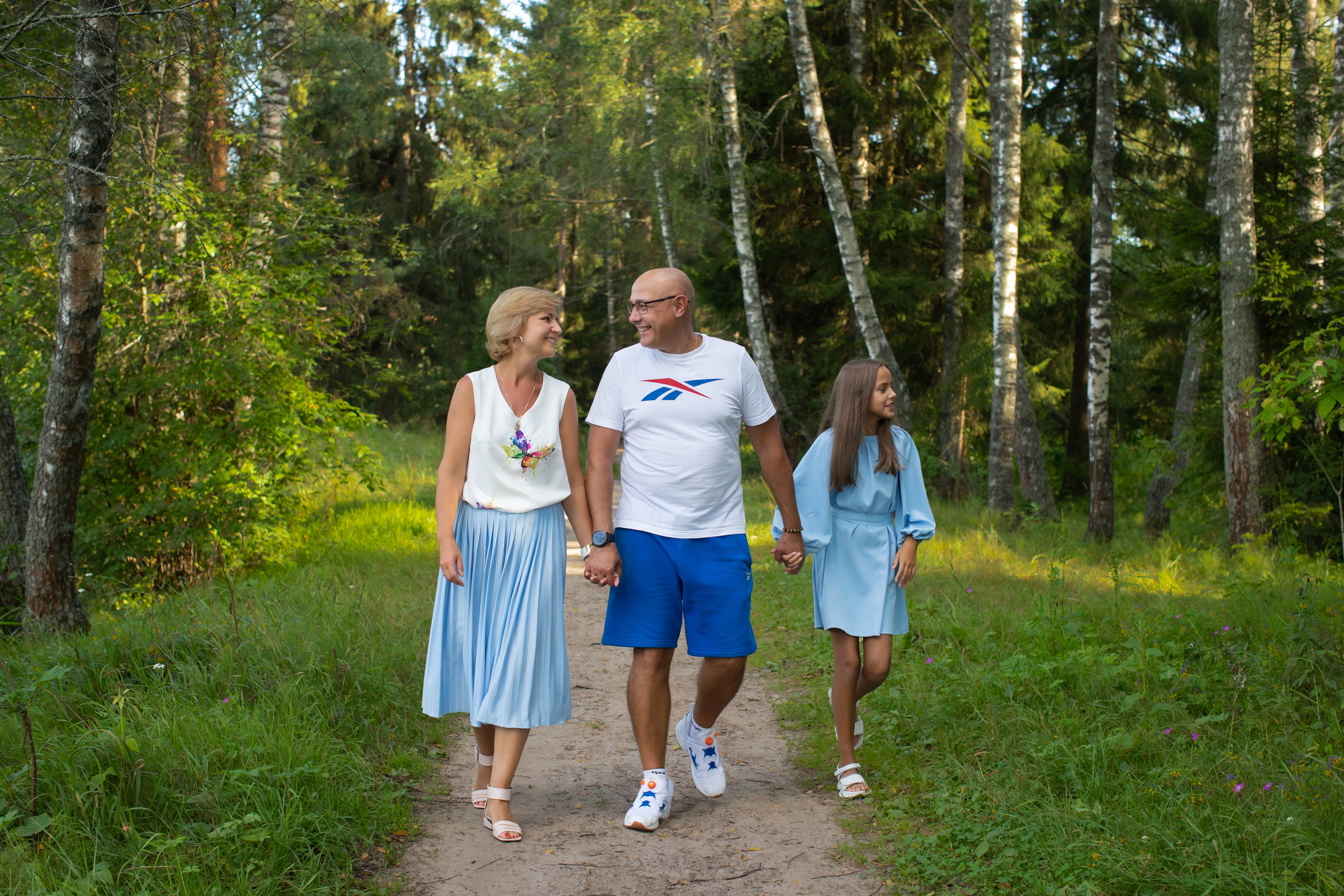 Андрей, Аня и Маняша. Детский и семейный фотограф Мария Киселёва. Москва