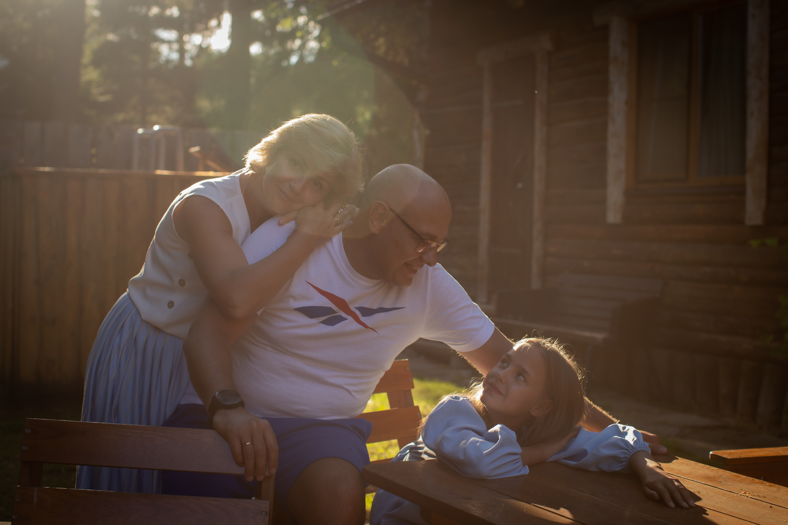 Андрей, Аня и Маняша. Детский и семейный фотограф Мария Киселёва. Москва