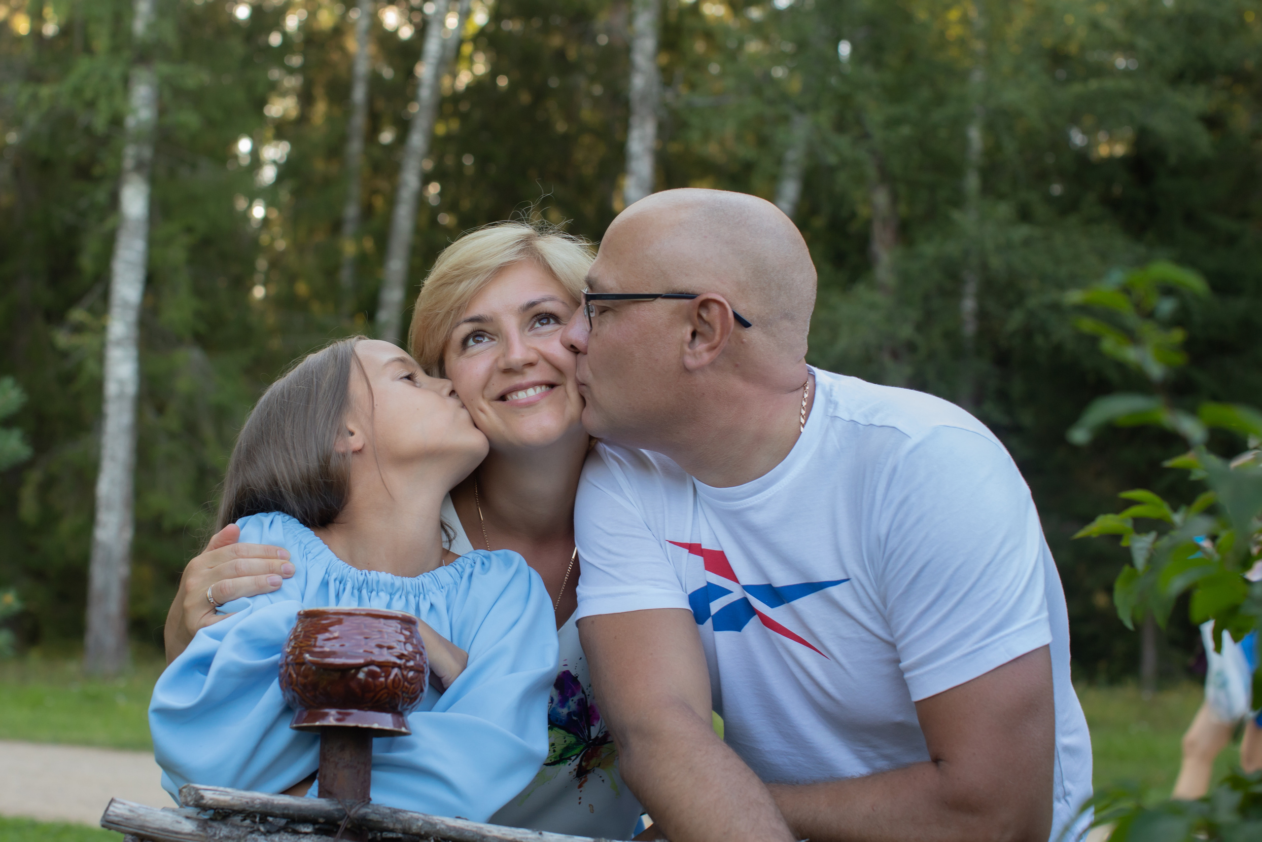 Андрей, Аня и Маняша. Детский и семейный фотограф Мария Киселёва. Москва