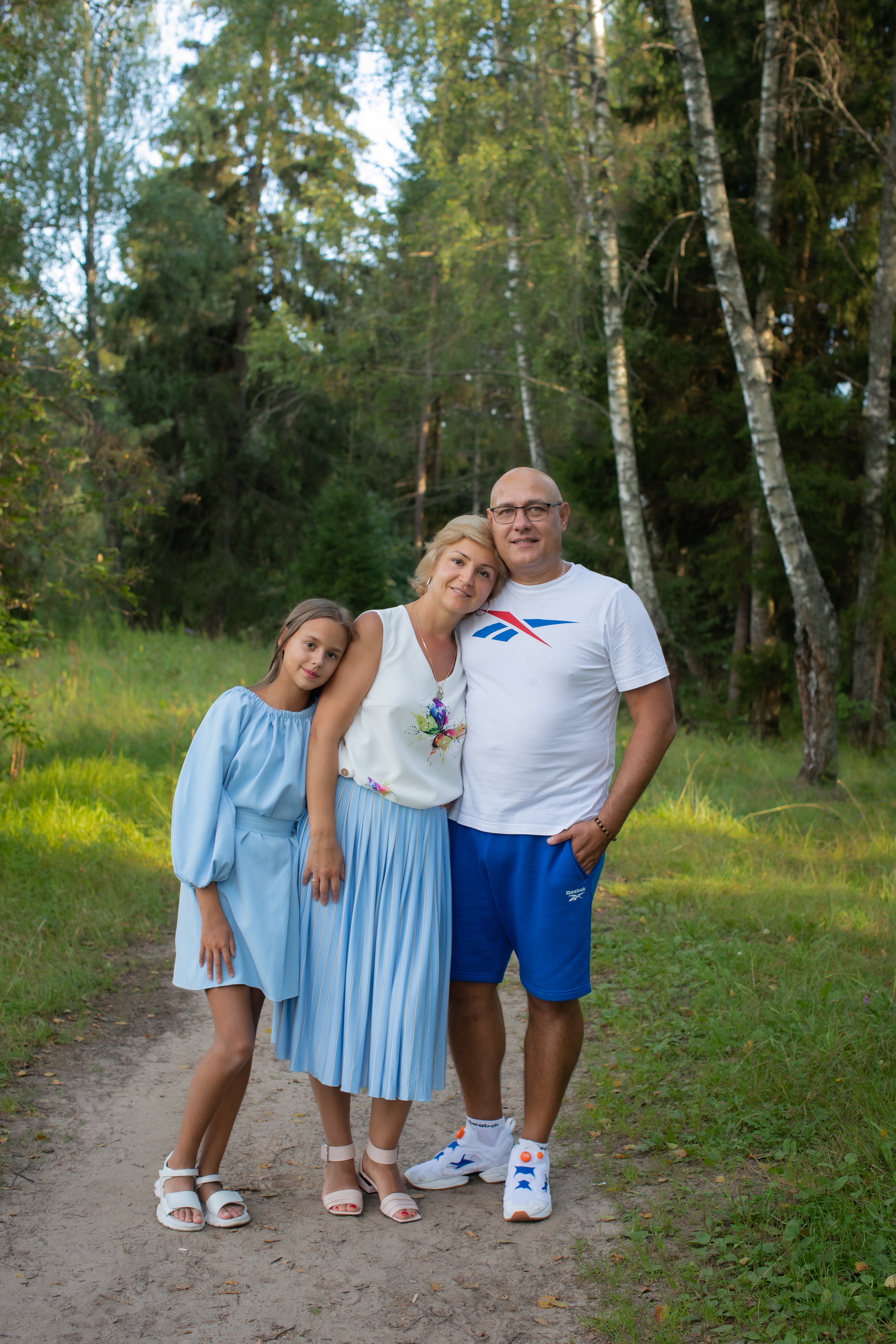 Андрей, Аня и Маняша. Детский и семейный фотограф Мария Киселёва. Москва