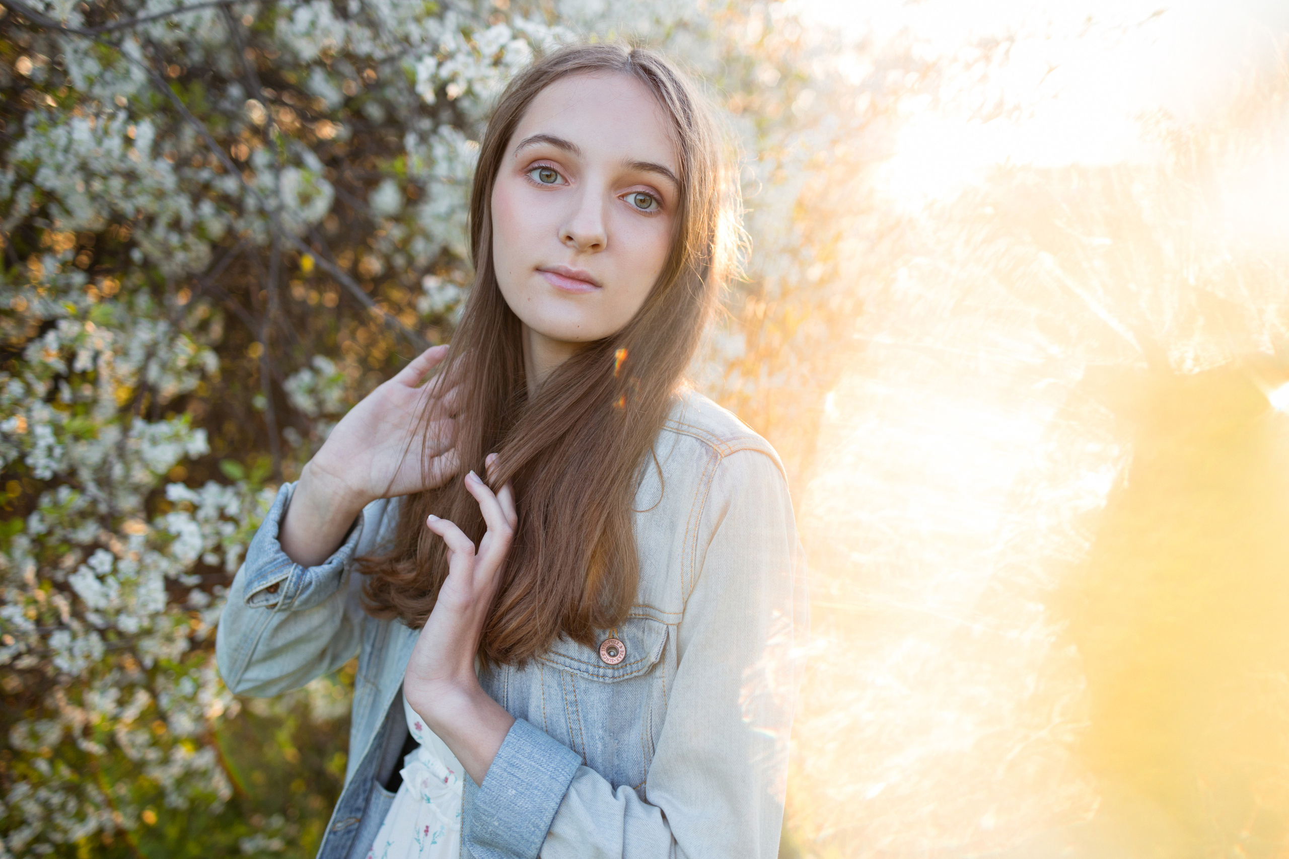 Портрет на пленэре. Портретный и семейный фотограф в Москве Стаховская Елена