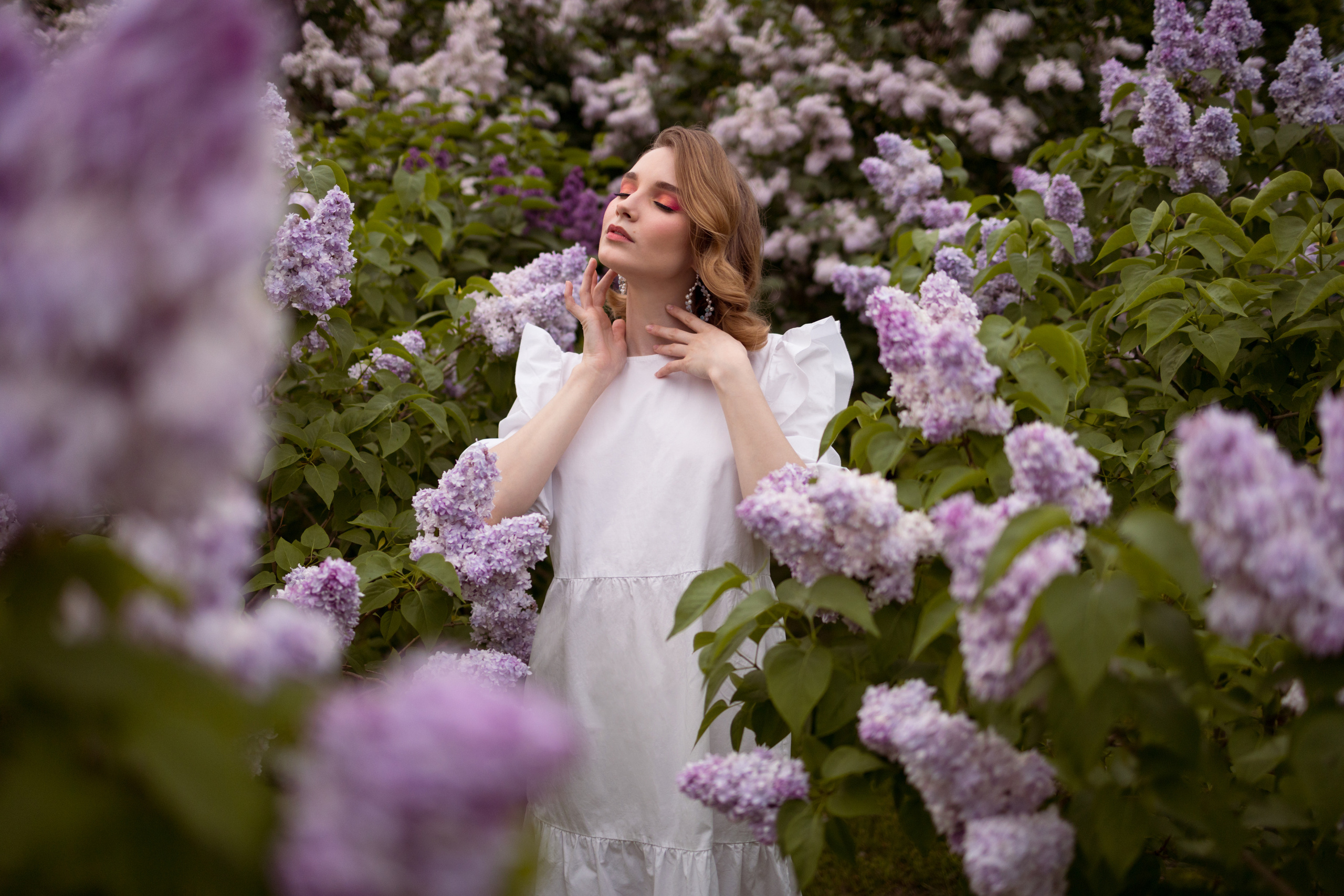 Портрет на пленэре. Портретный и семейный фотограф в Москве Стаховская Елена