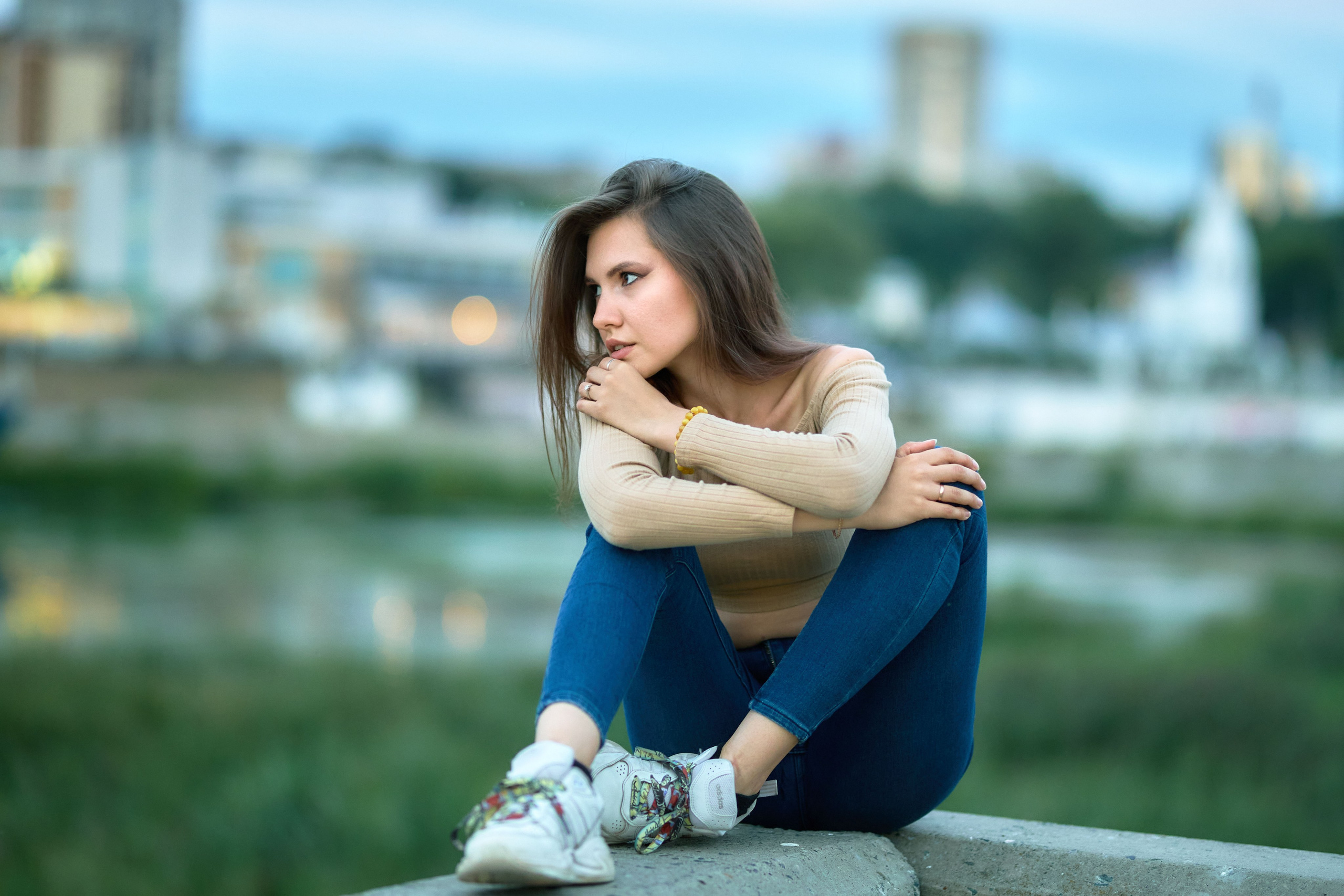 Прогулочная фотосессия по вечерним Чебоксарам, набережная, Чувашия. Владимир Суздалов (ProMaXe) — Портретный фотограф, тематические фотосессии в Чебоксарах