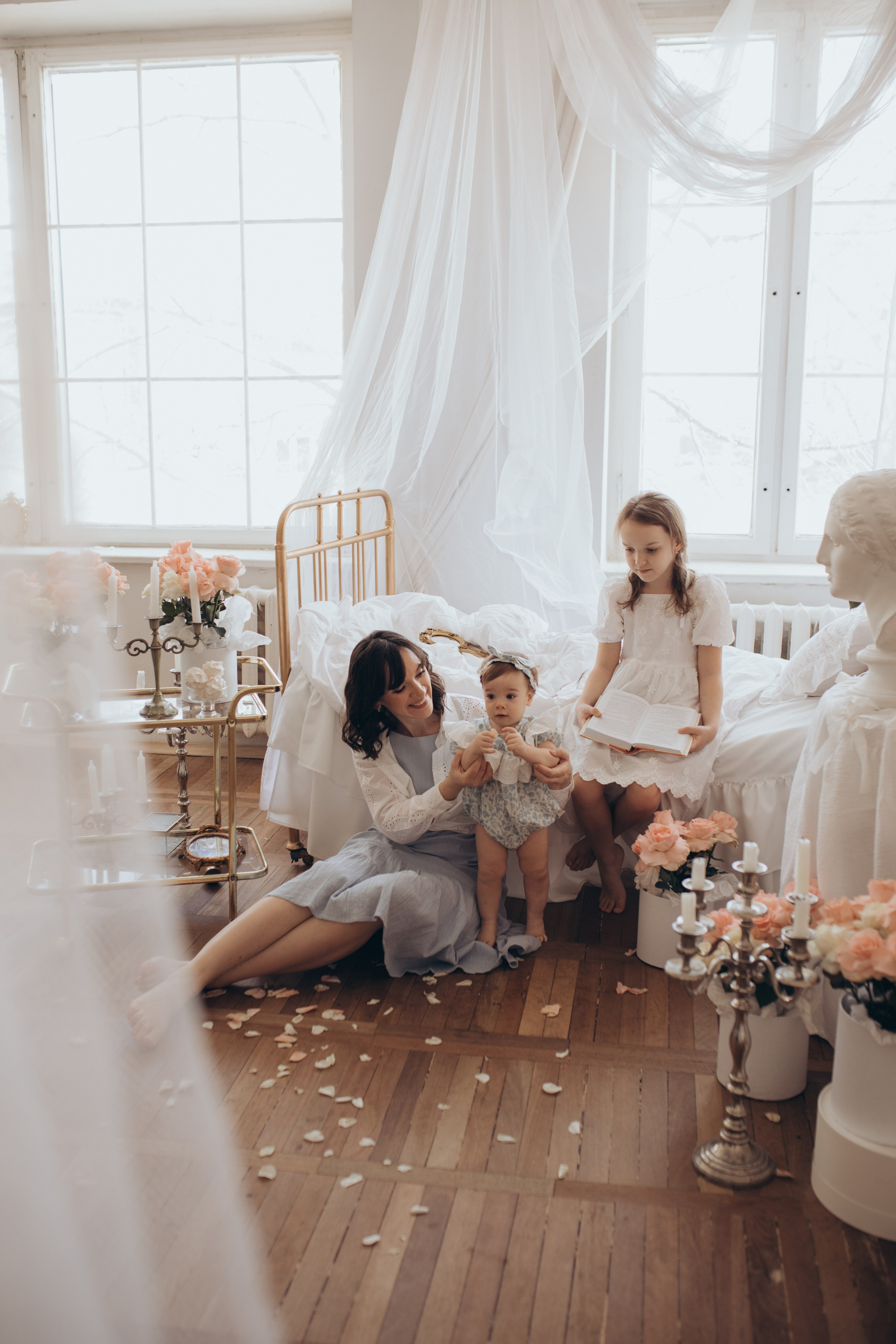 Ирина и девочки. Свадебный и семейный фотограф в Белгороде Евгения Курочкина