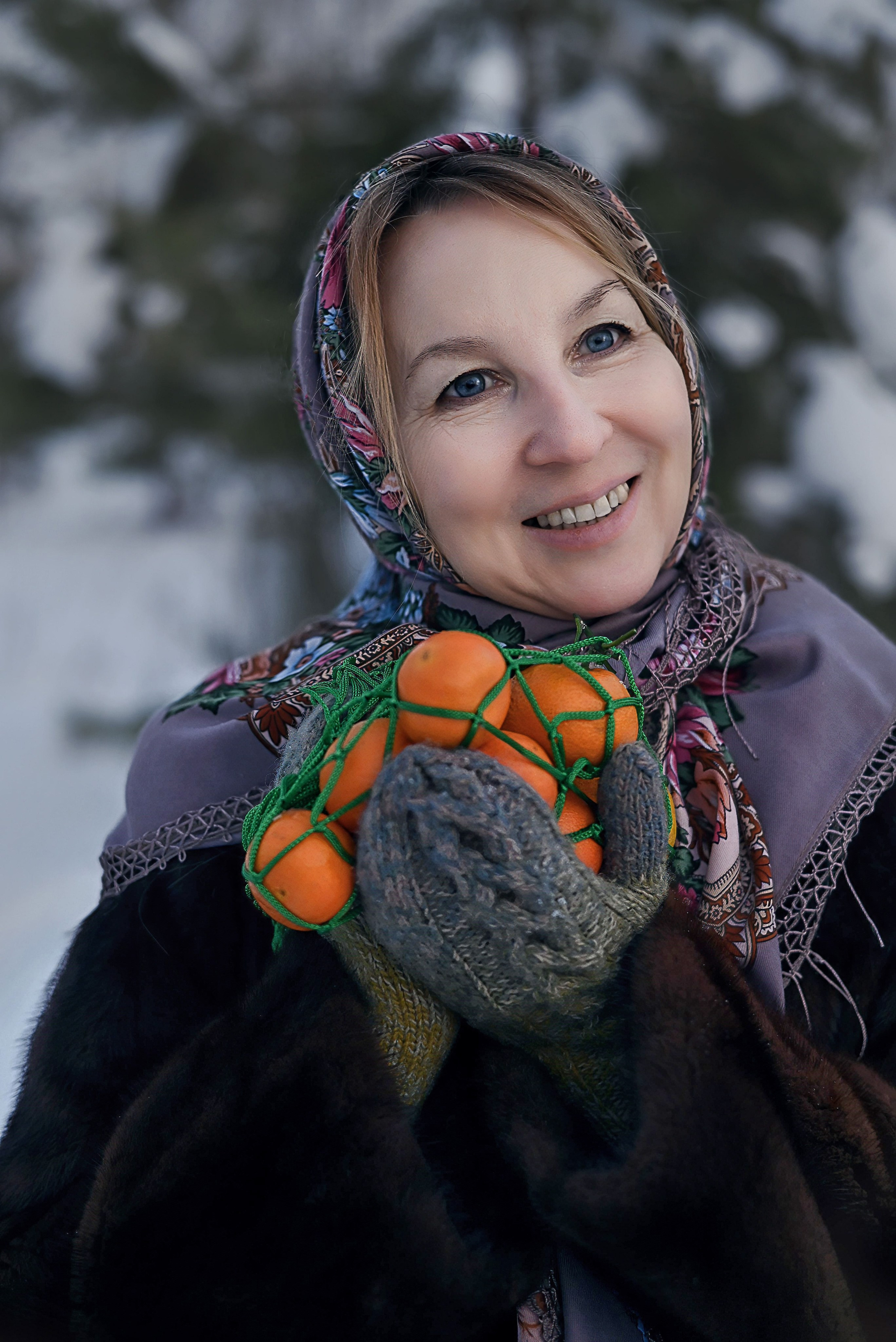 Лесная новогодняя. Фотографы крещения/венчания  Красноярск Татьяна и Вячеслав Переваловы