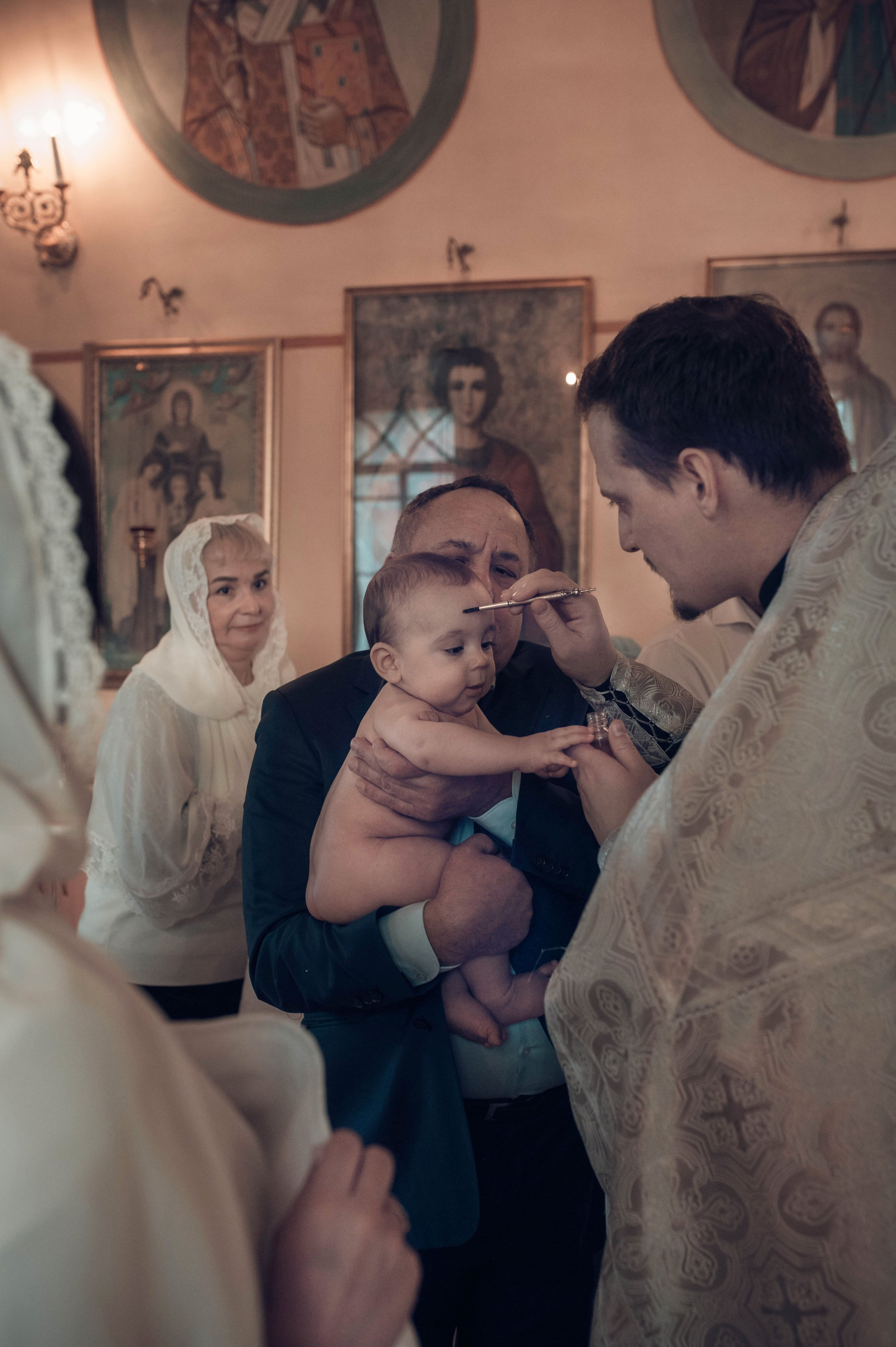 Съемка крещения в Красноярске. Фотографы крещения/венчания  Красноярск Татьяна и Вячеслав Переваловы