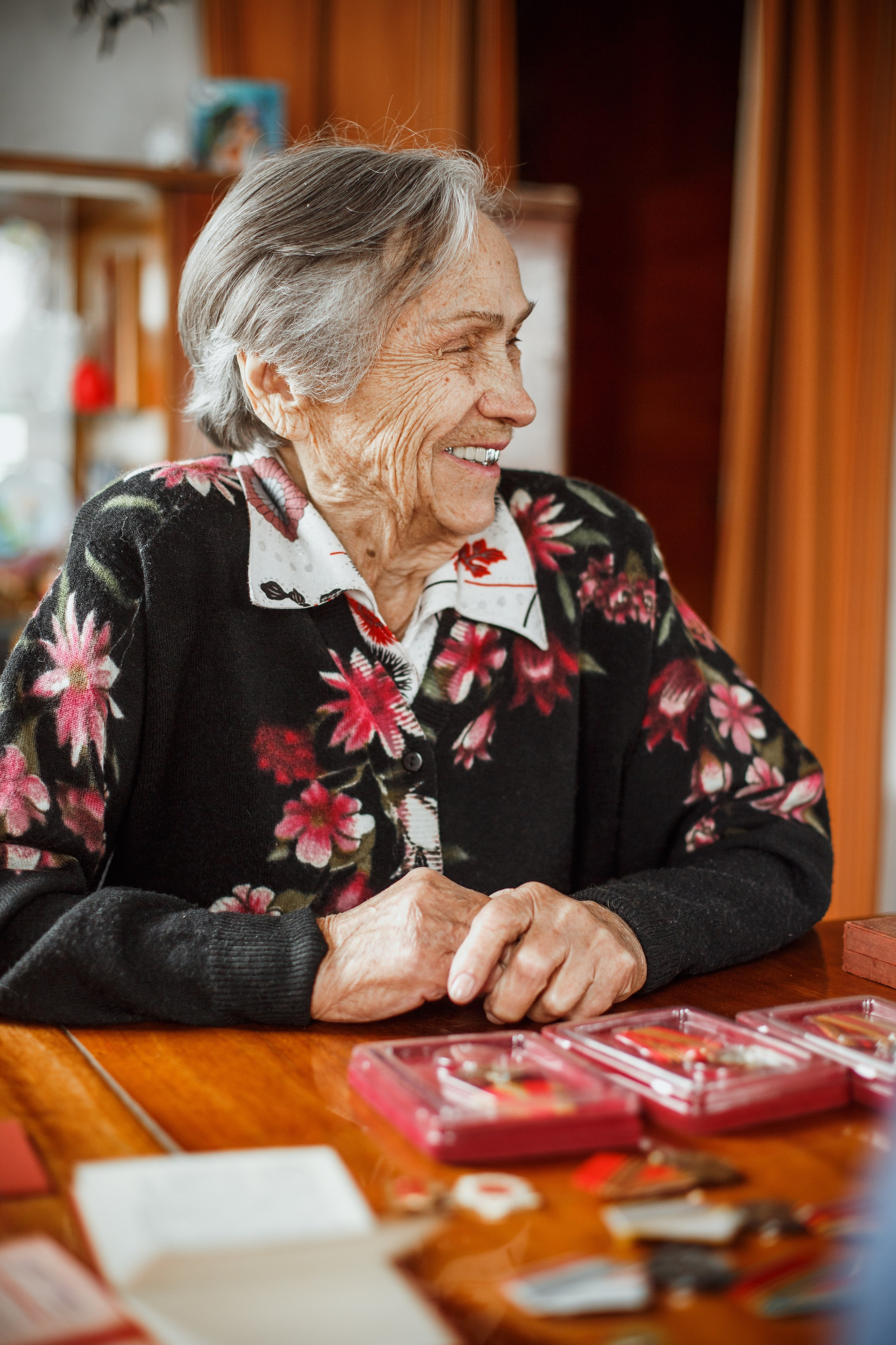 Ветеран Великой Отечественной Войны, портрет
