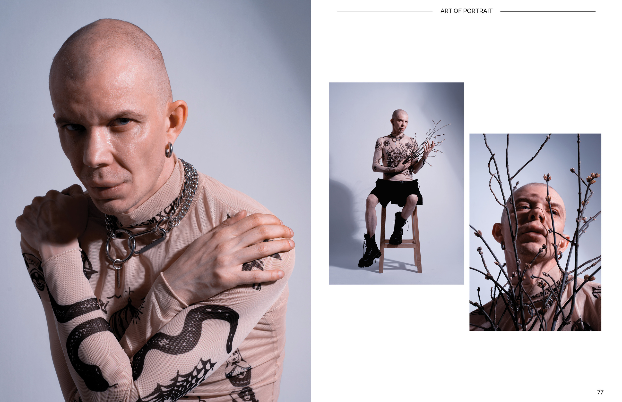 Publication in magazine. Фотограф Женя Грош в Москве