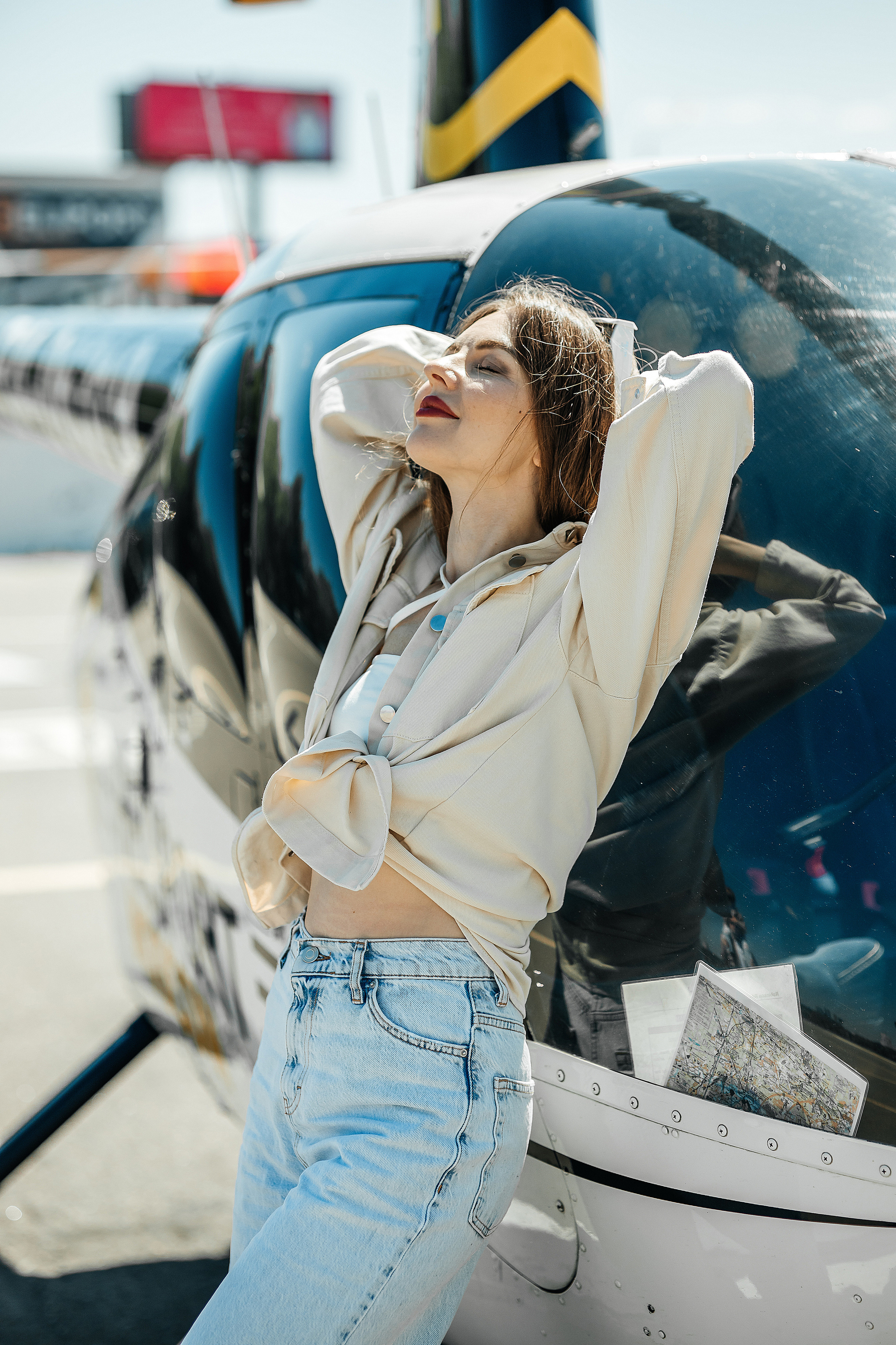 День рождения Ярослава в авиацентре HELIPORT. Свадебный и семейный фотограф в Москве и МО Елена Агапова