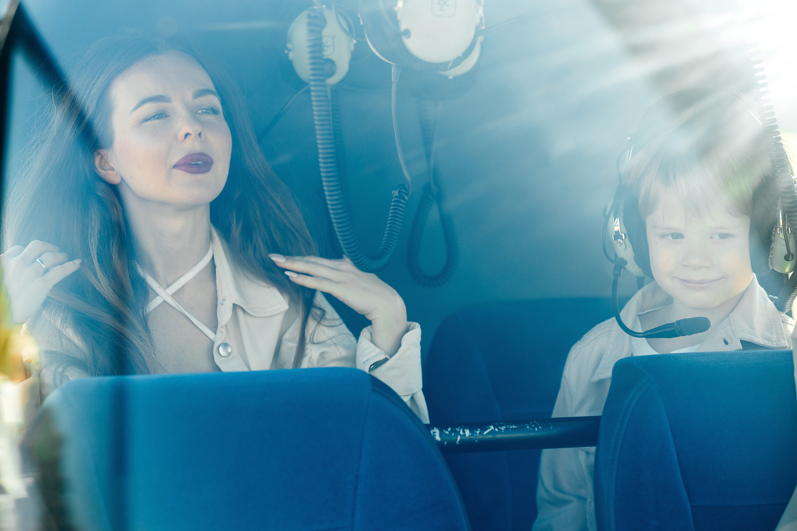 День рождения Ярослава в авиацентре HELIPORT. Свадебный и семейный фотограф в Москве и МО Елена Агапова