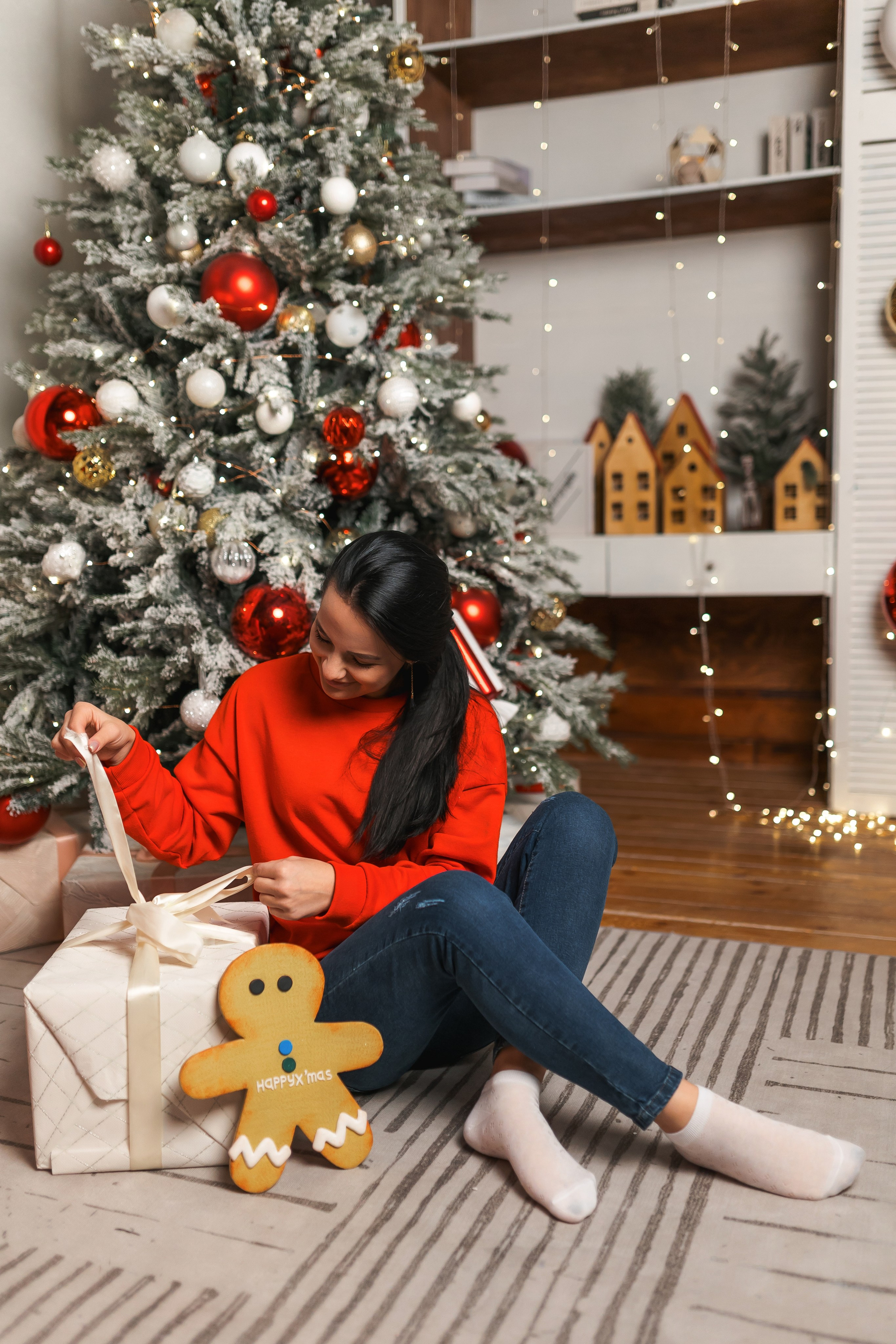 Новогодний фотосет двух семей. Свадебный фотограф в Хабаровске