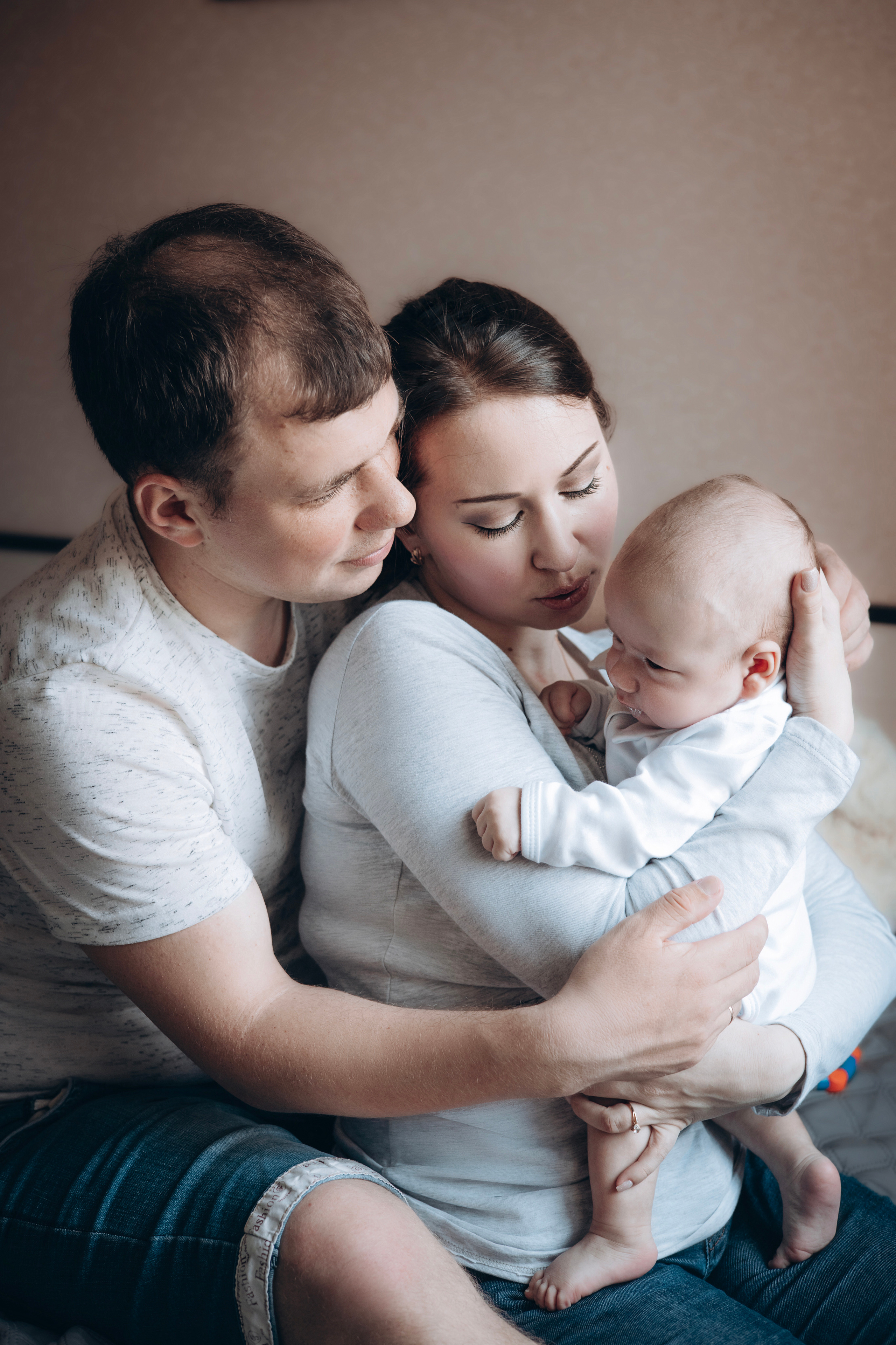 Дима и его семья. Фотограф Newborn, семейный фотограф во Владивостоке Ольга Казакова
